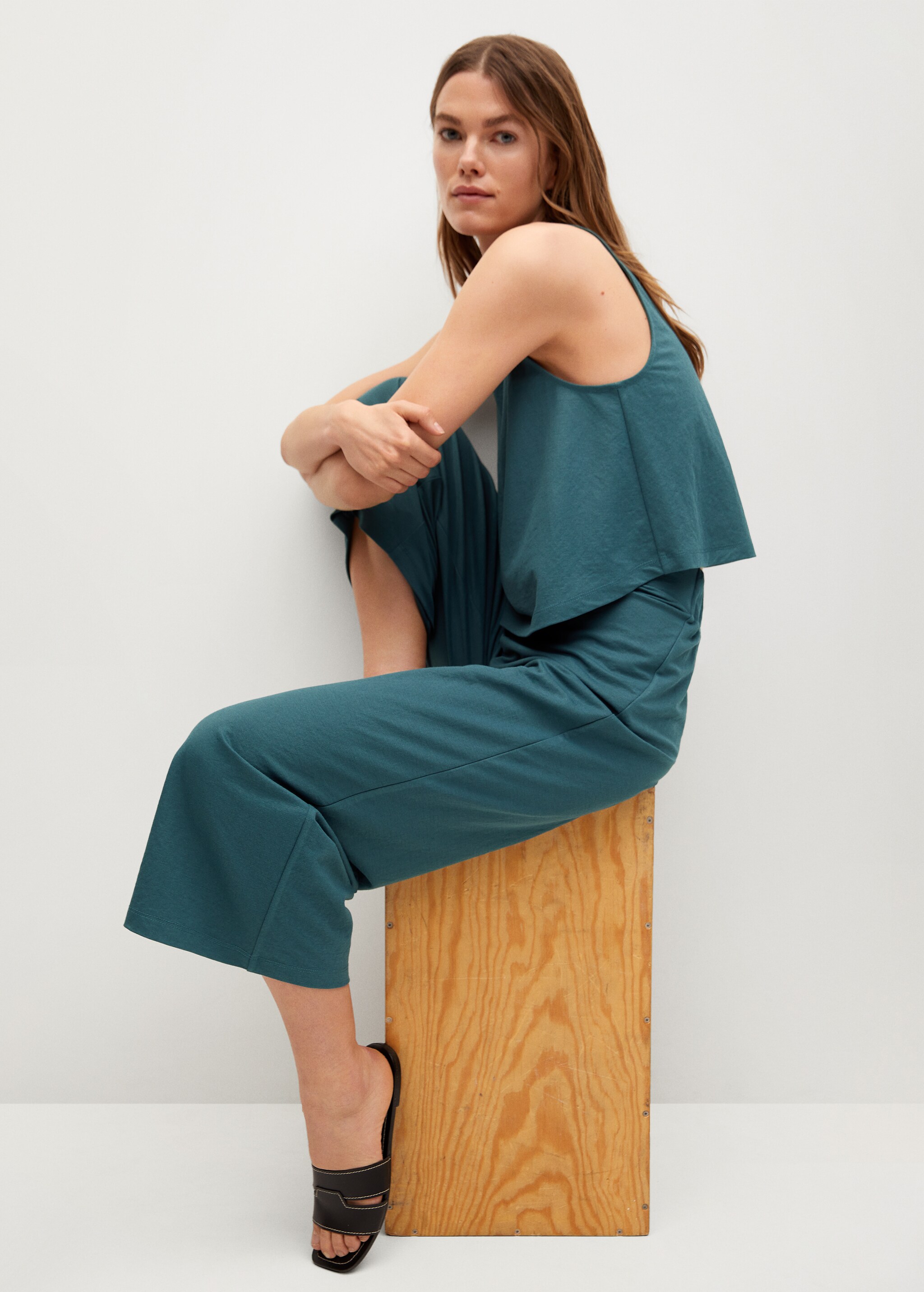 Splývavé kalhoty culottes - Detail zboží 2