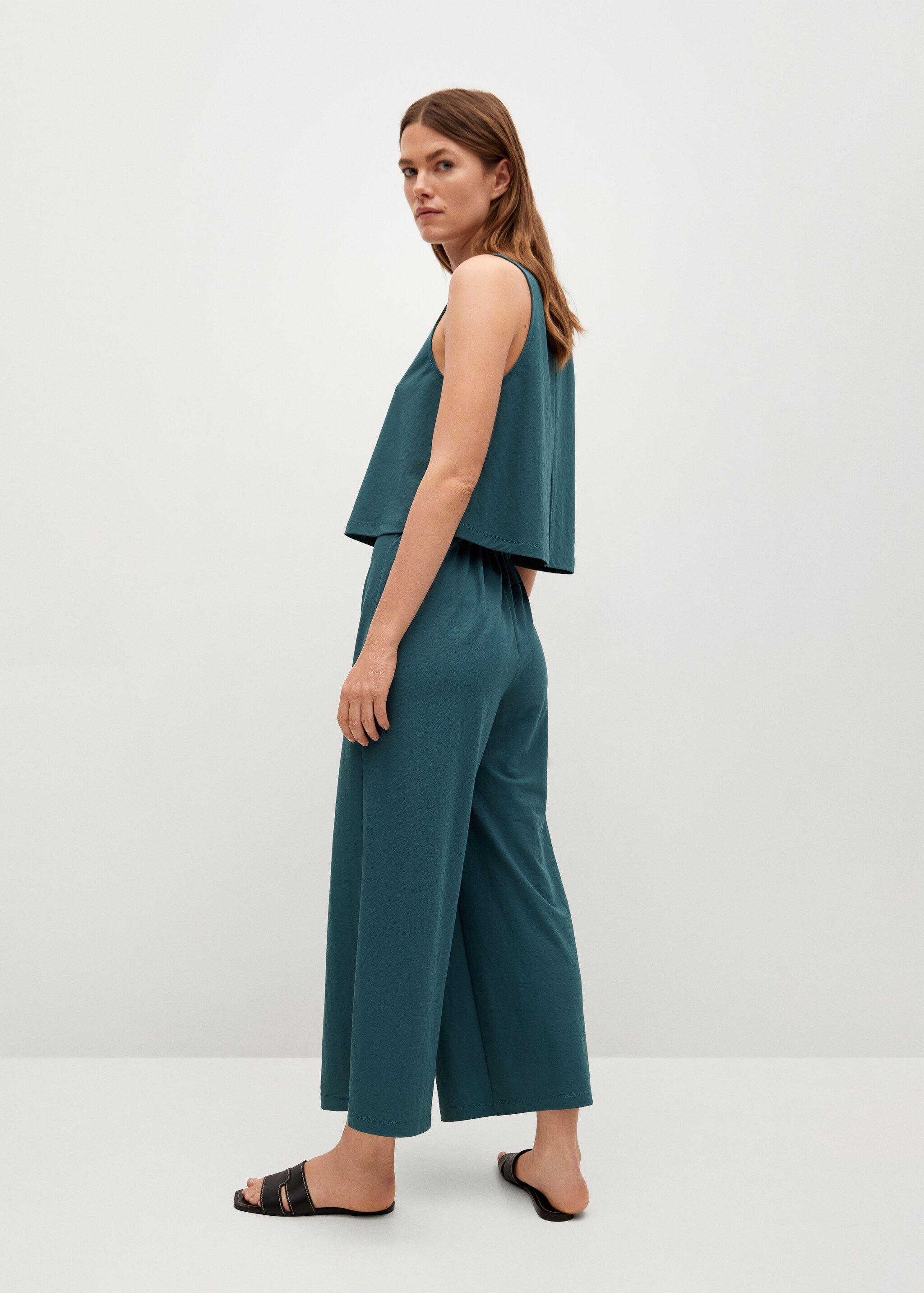Splývavé kalhoty culottes - Detail zboží 3