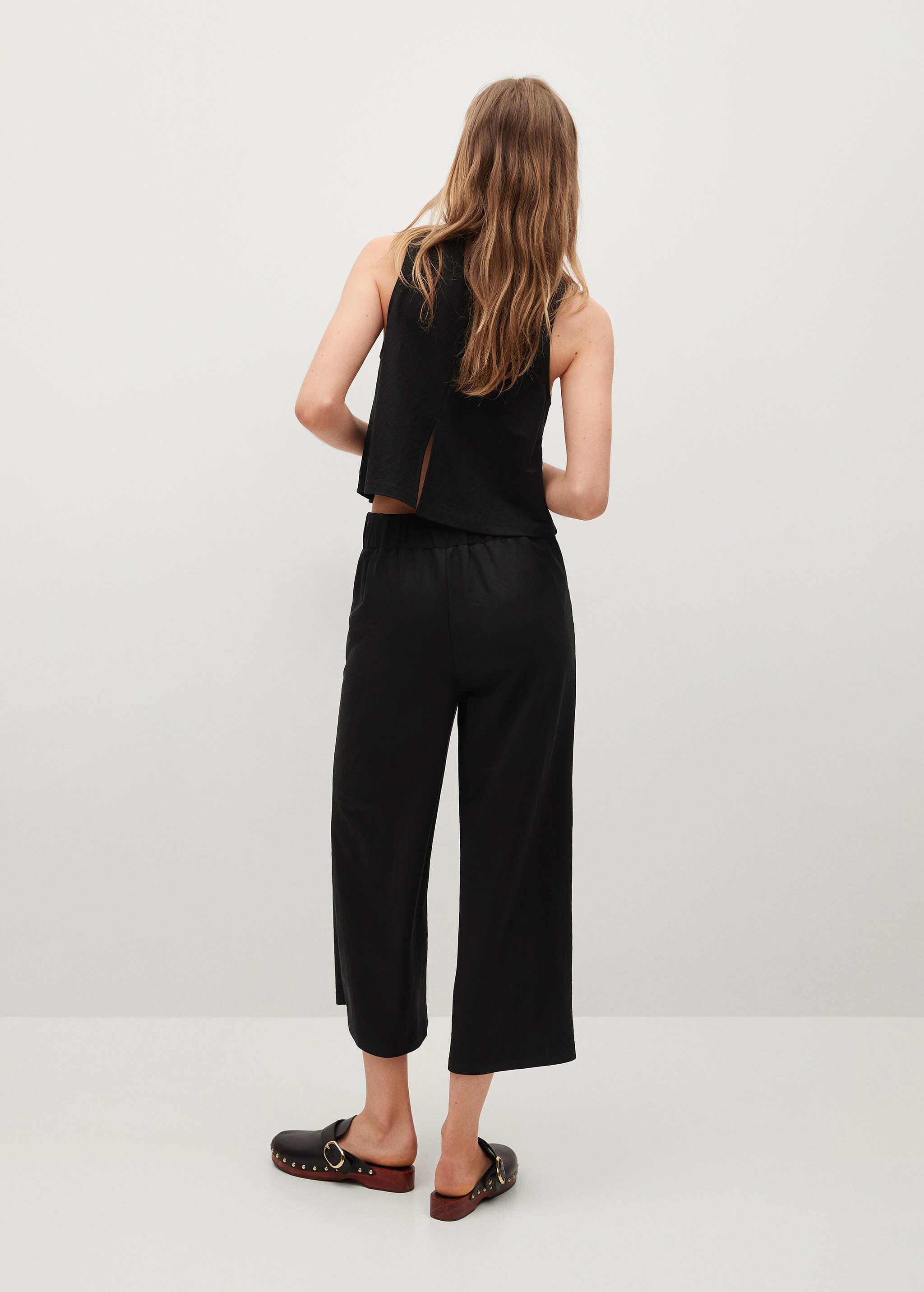 Pantalón culotte fluido - Reverso del artículo