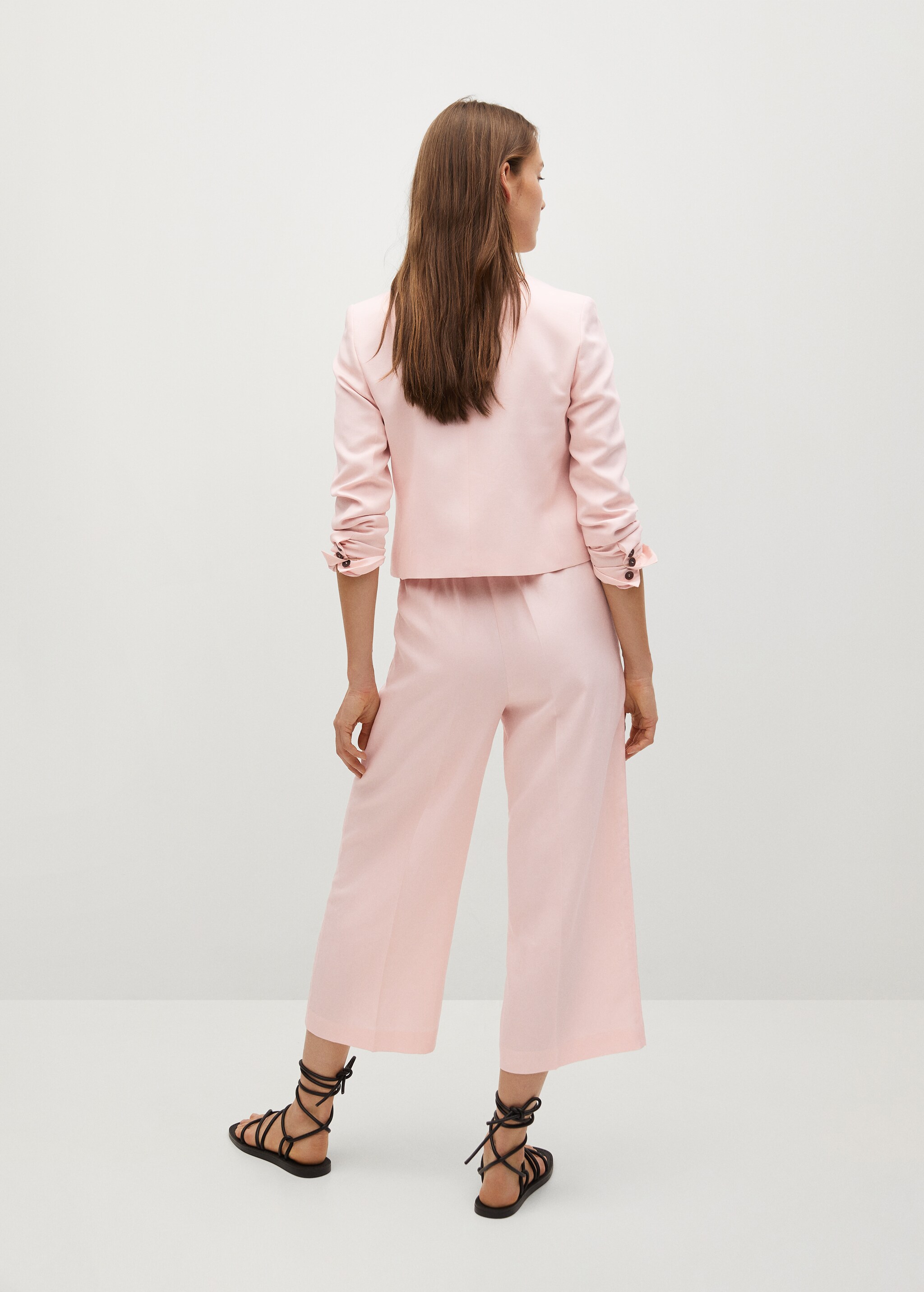Pantalón culotte pinzas - Reverso del artículo