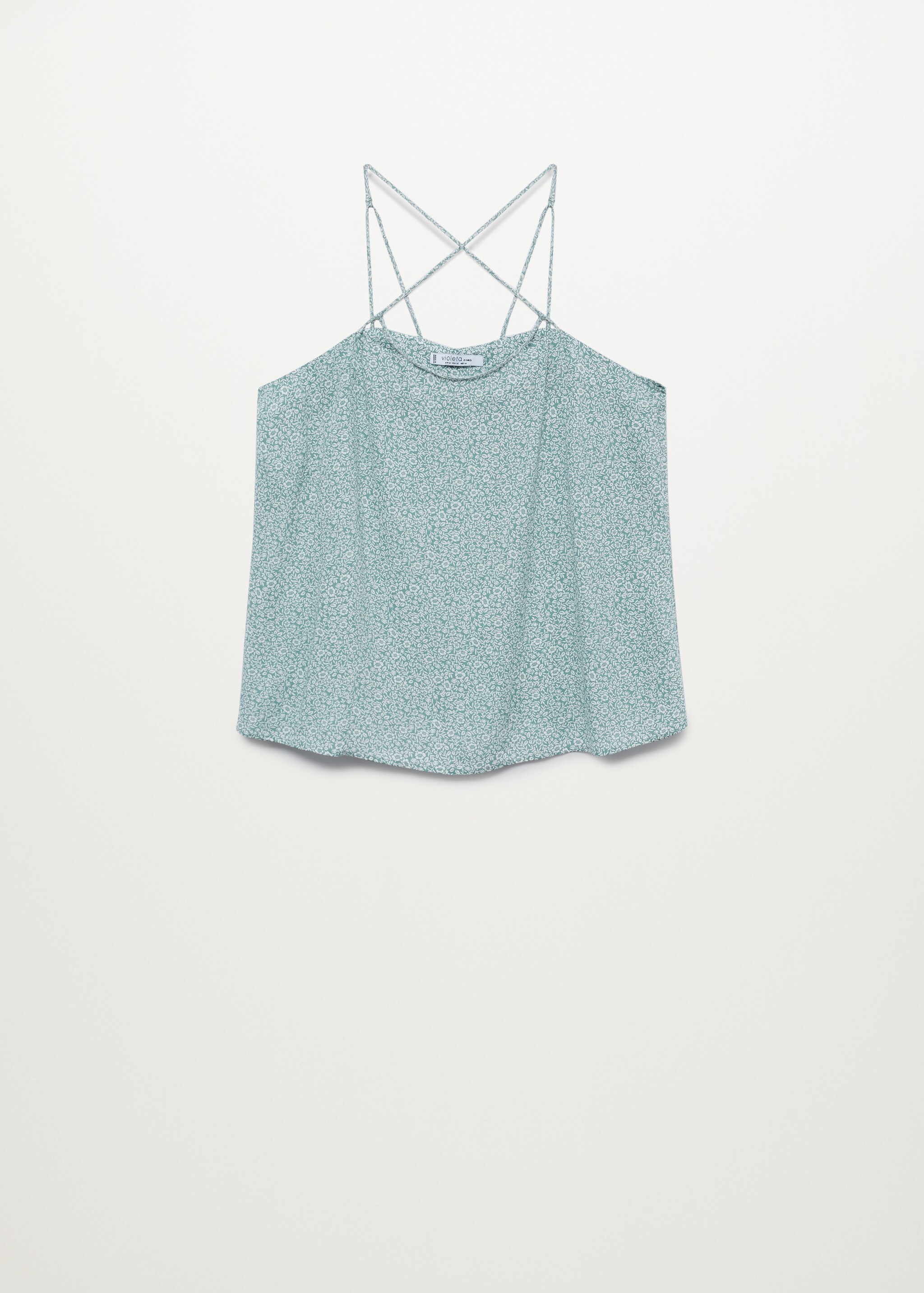 Top tirantes estampado  - Artículo sin modelo