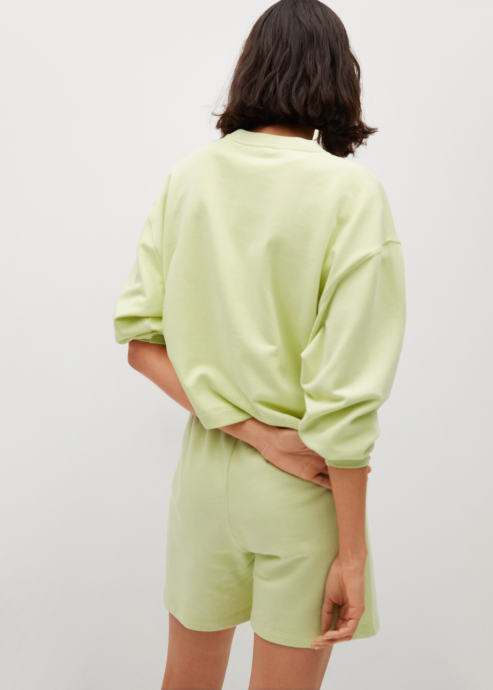 Sudadera algodón orgánico - Reverso del artículo