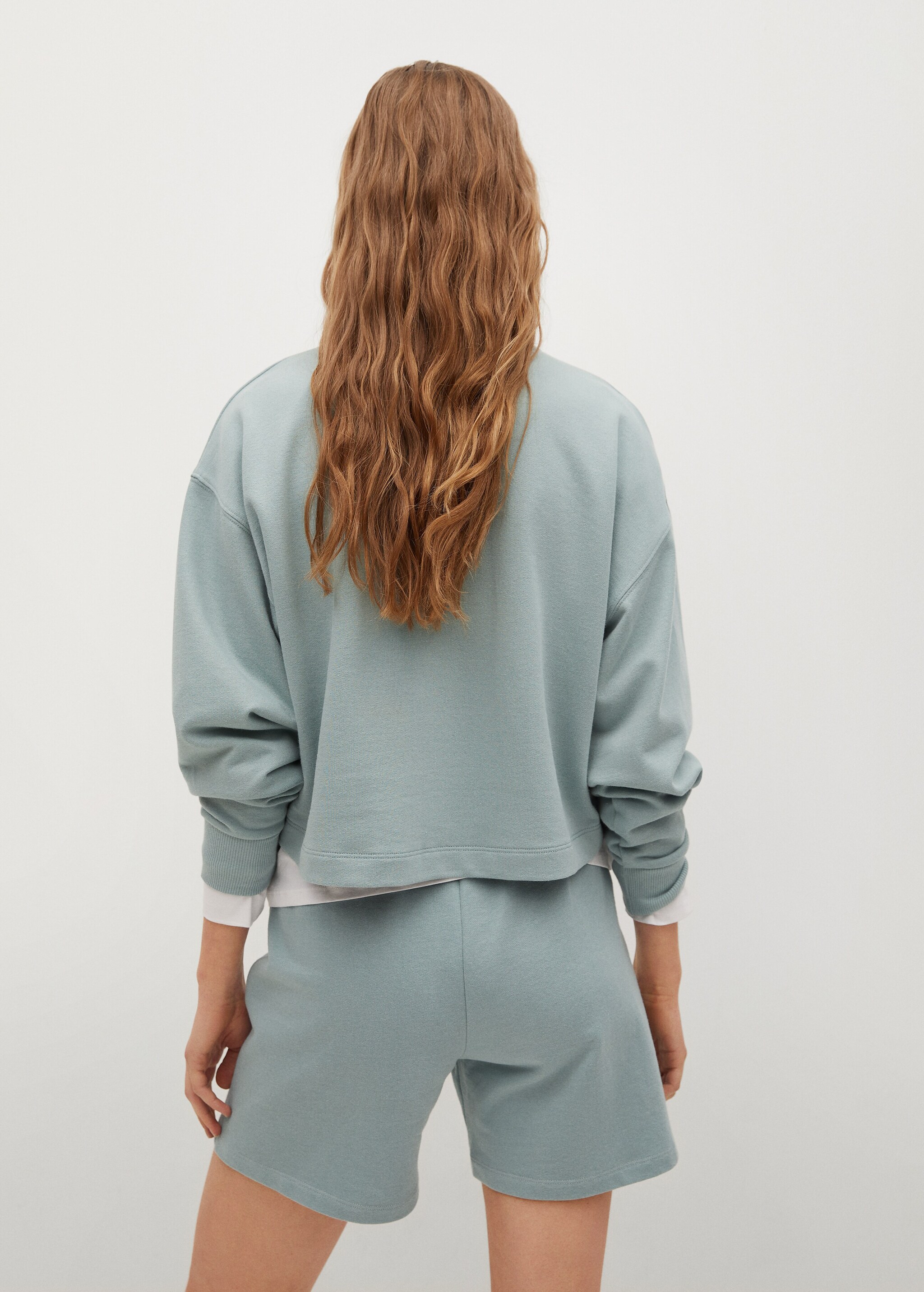 Sudadera algodón orgánico - Reverso del artículo
