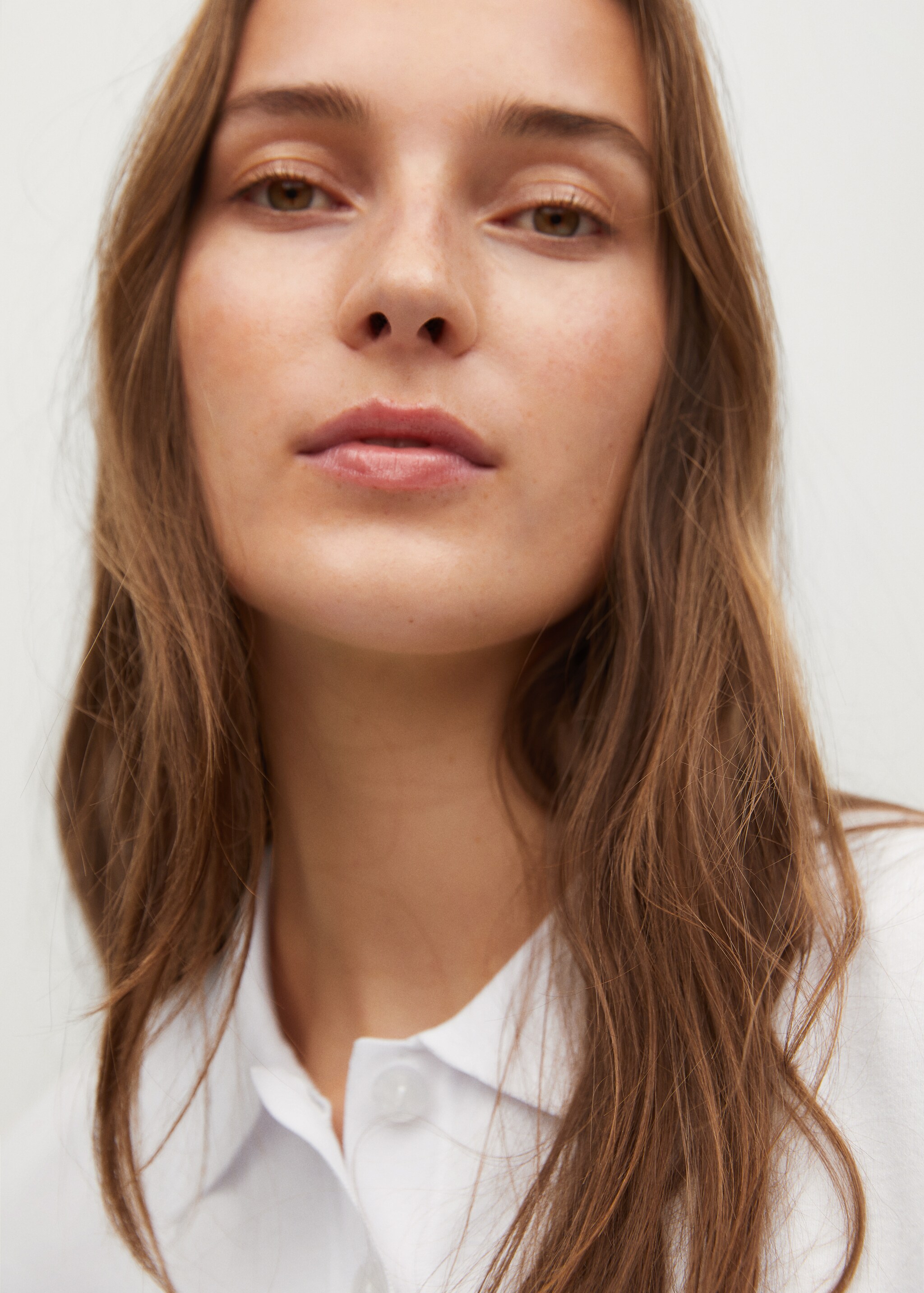 Crop oversized polo shirt - Details of the article 2