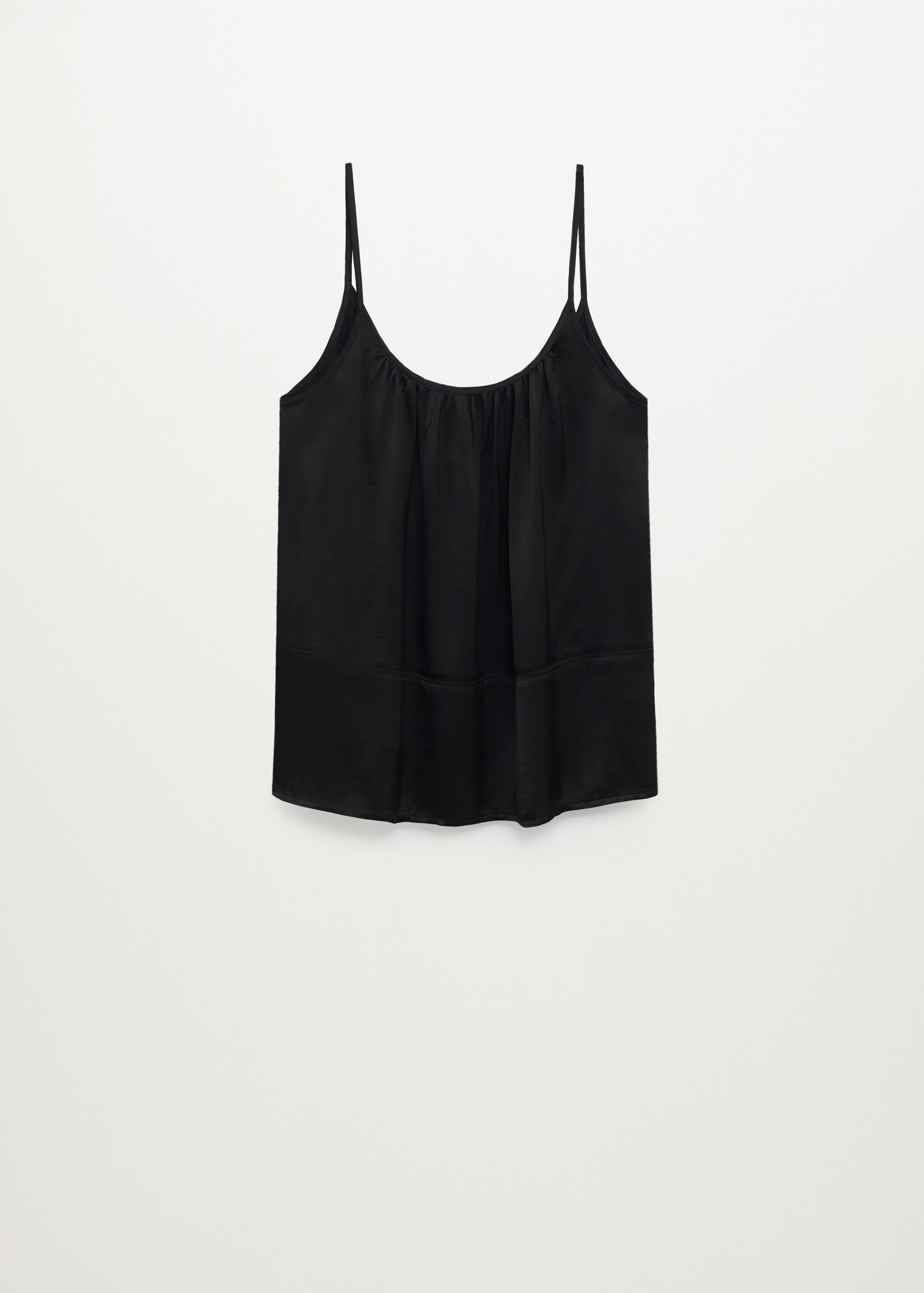 Top lencero satinado - Artículo sin modelo