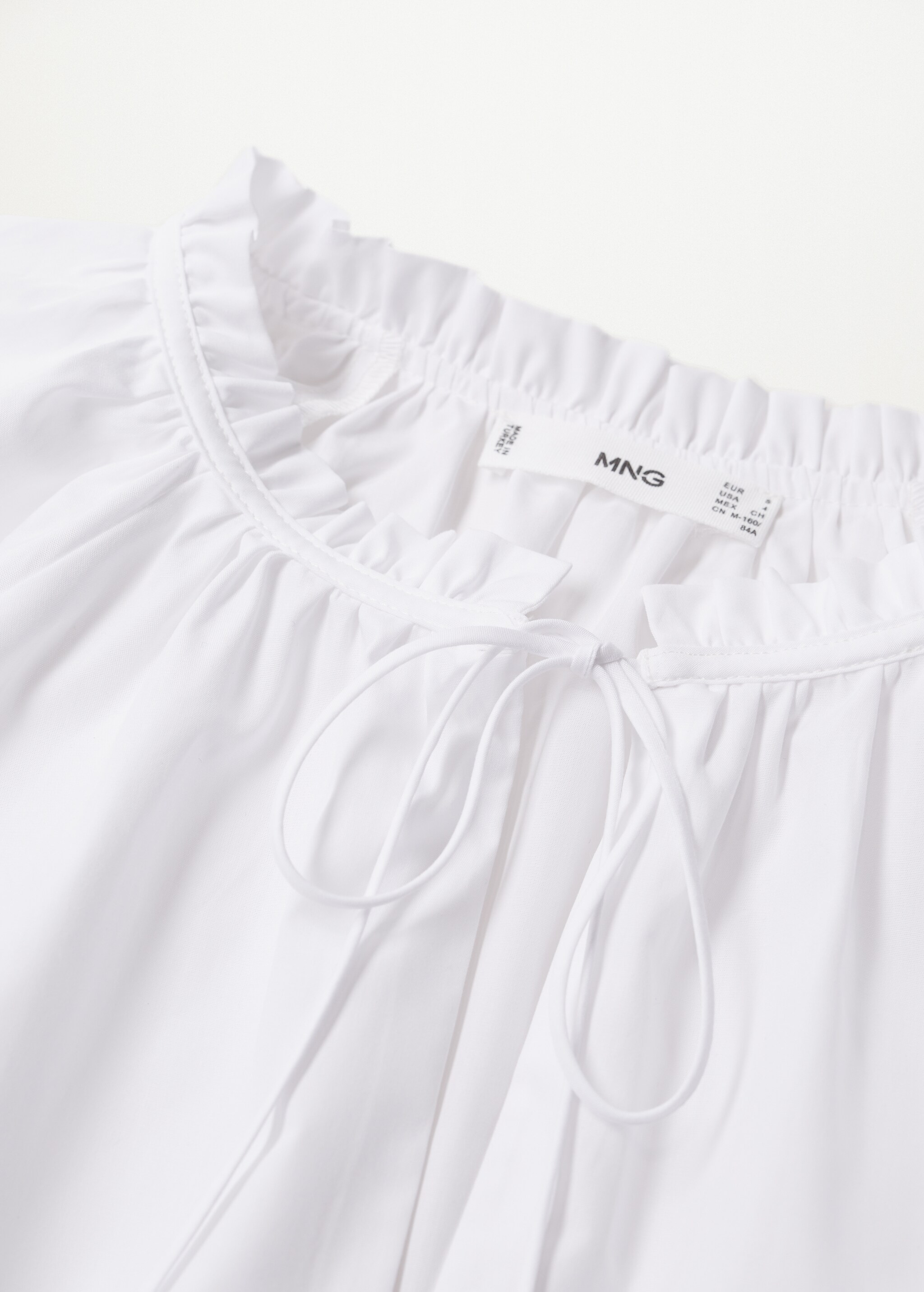 Blusa cuello fruncido - Detalle del artículo 8