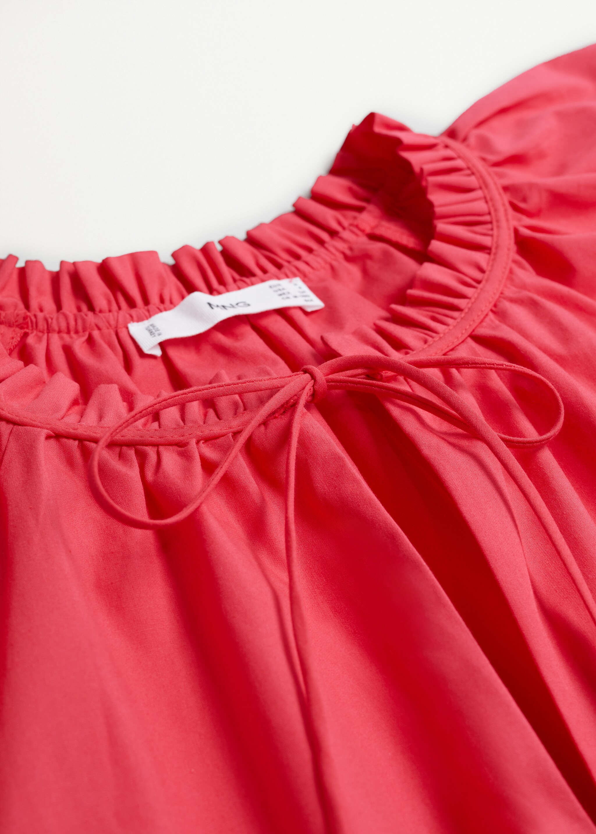Blusa cuello fruncido - Detalle del artículo 8