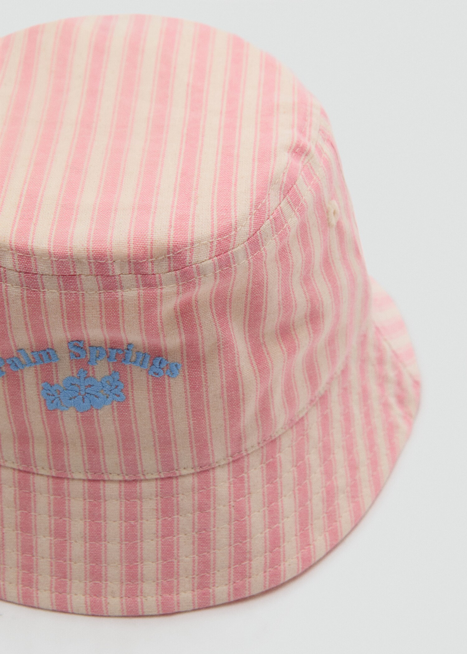 Striped bucket hat - Medium plane