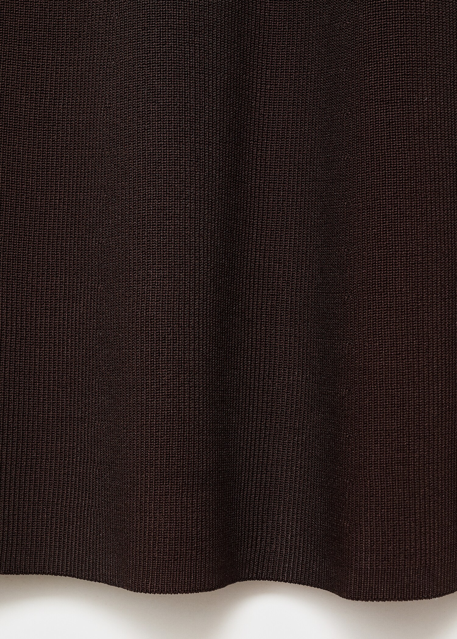 Perkins-neck knitted dress - Details of the article 0