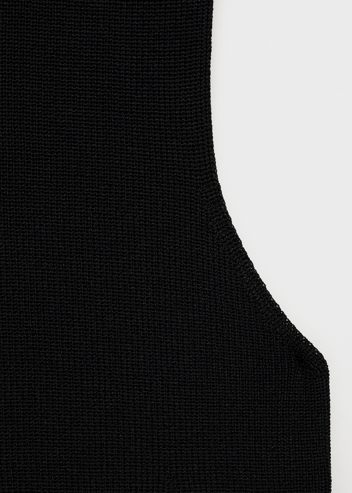 Perkins-neck knitted dress - Details of the article 0