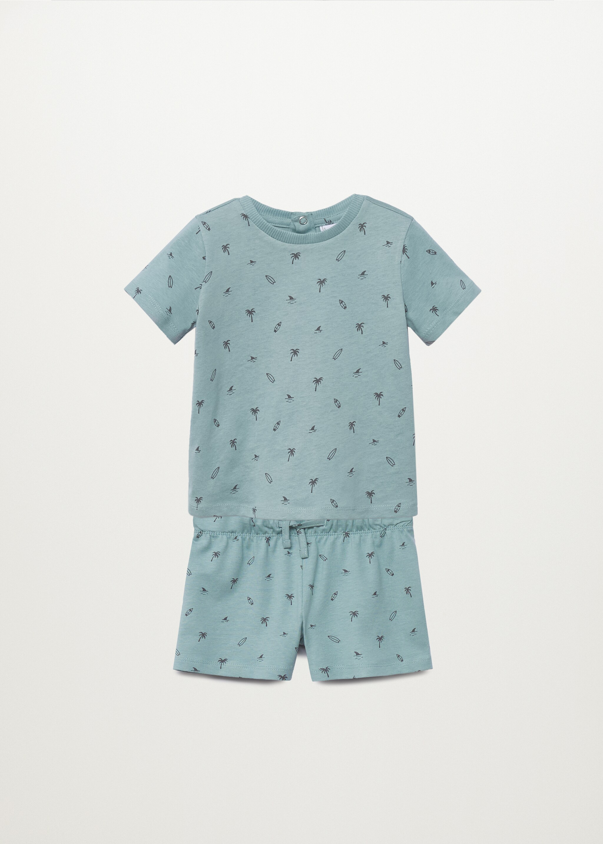 Pijama algodón estampado - Detalle del artículo 8