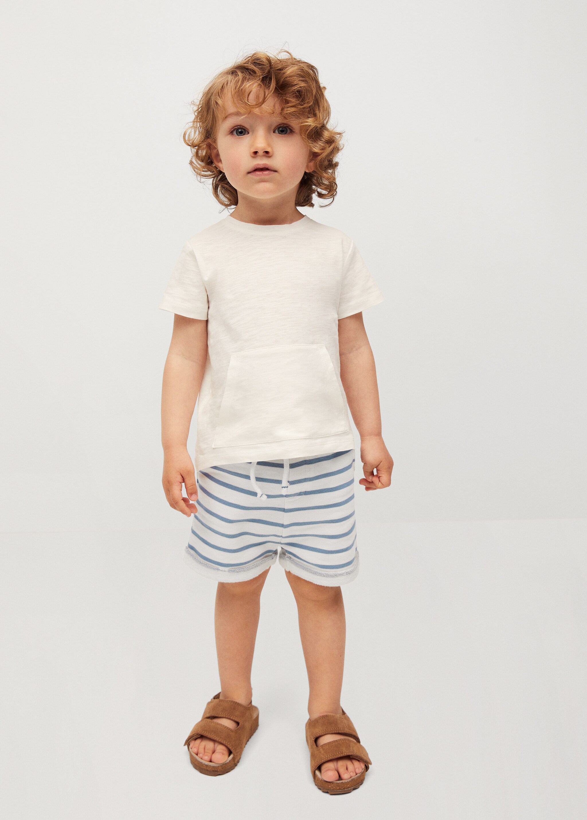 Shorts algodón estampados - Plano medio