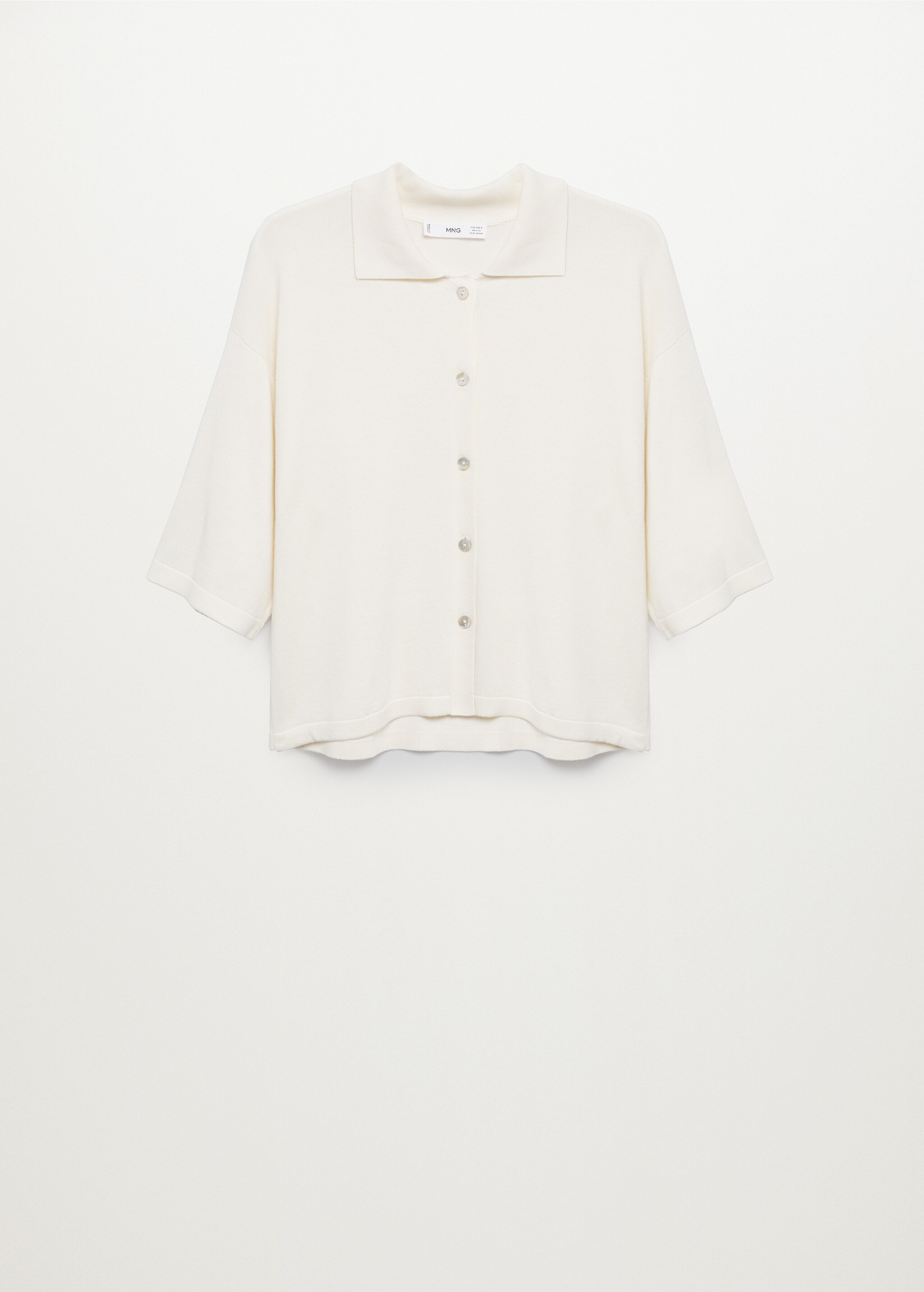 Camisa pijama punto fino - Artículo sin modelo