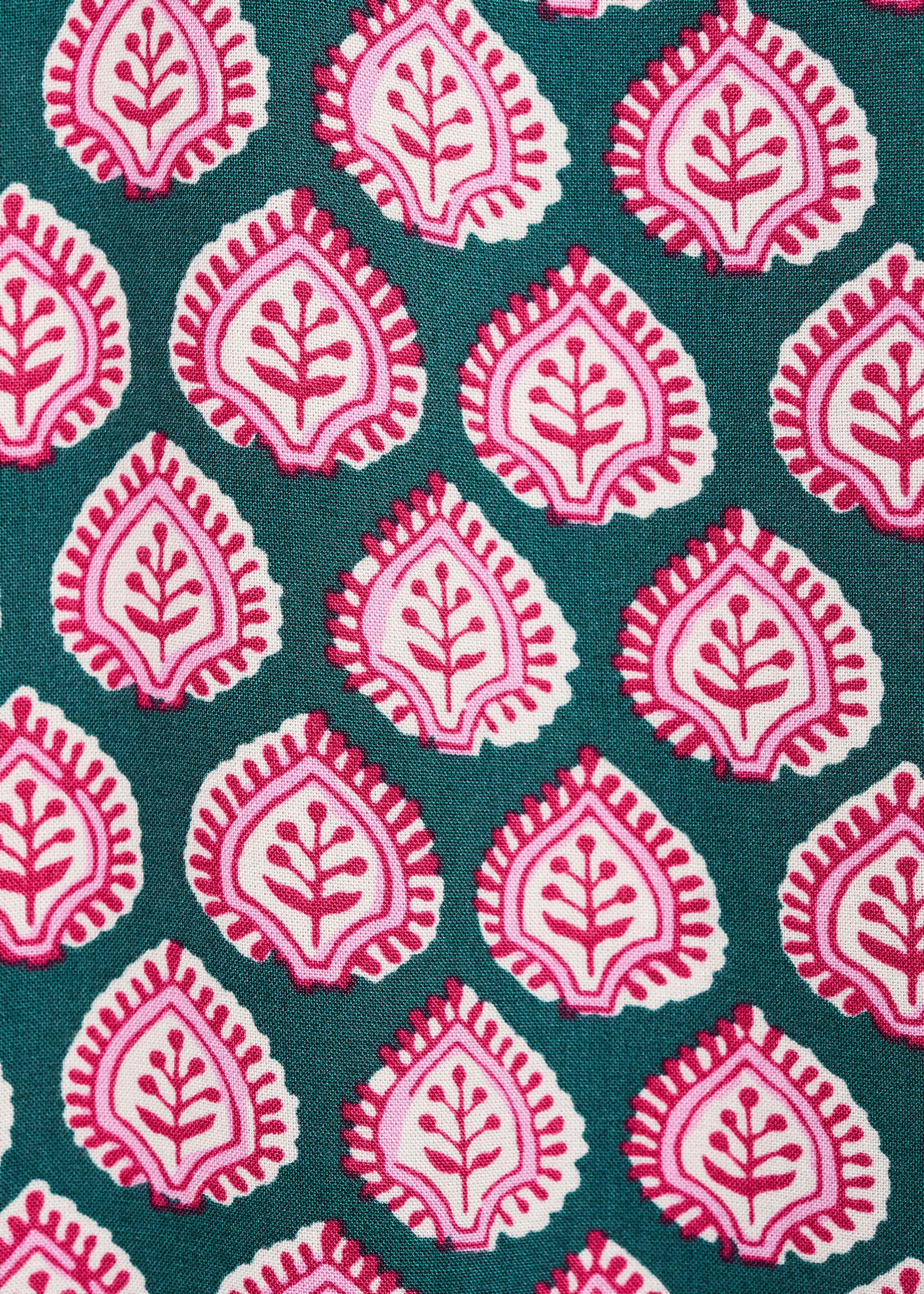 Παντελόνι ίσια γραμμή τύπωμα - Λεπτομέρεια του προϊόντος 0, Πράσινο Σκούρο. Ref: 87097680-00.