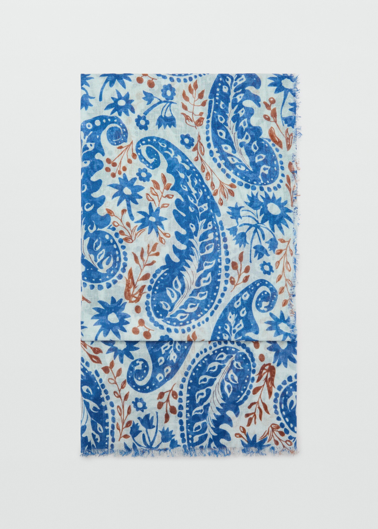 Foulard cachemire lin - Article sans modèle