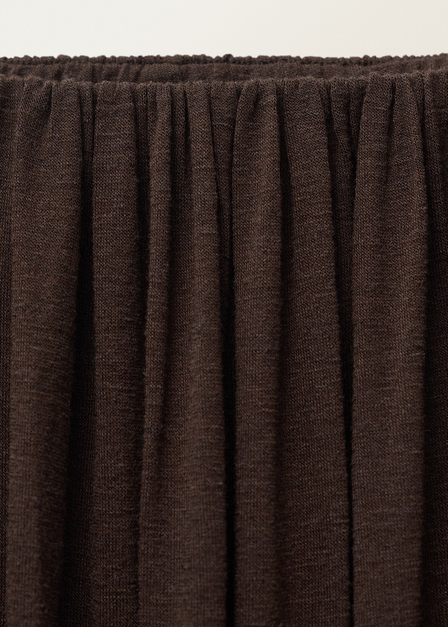 Jupe en laine mélangée avec ourlet bouffant - Détail de l'article 8