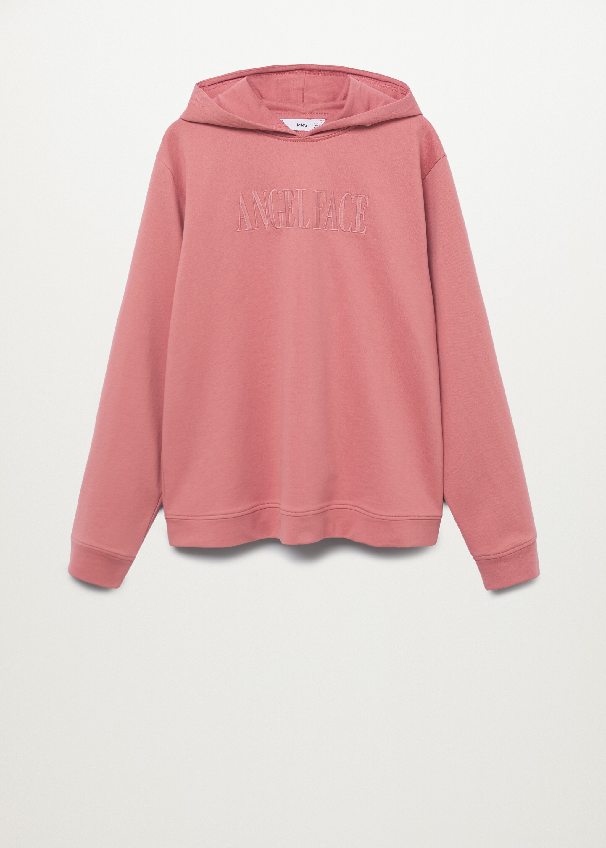 Sudadera mensaje bordado - Artículo sin modelo