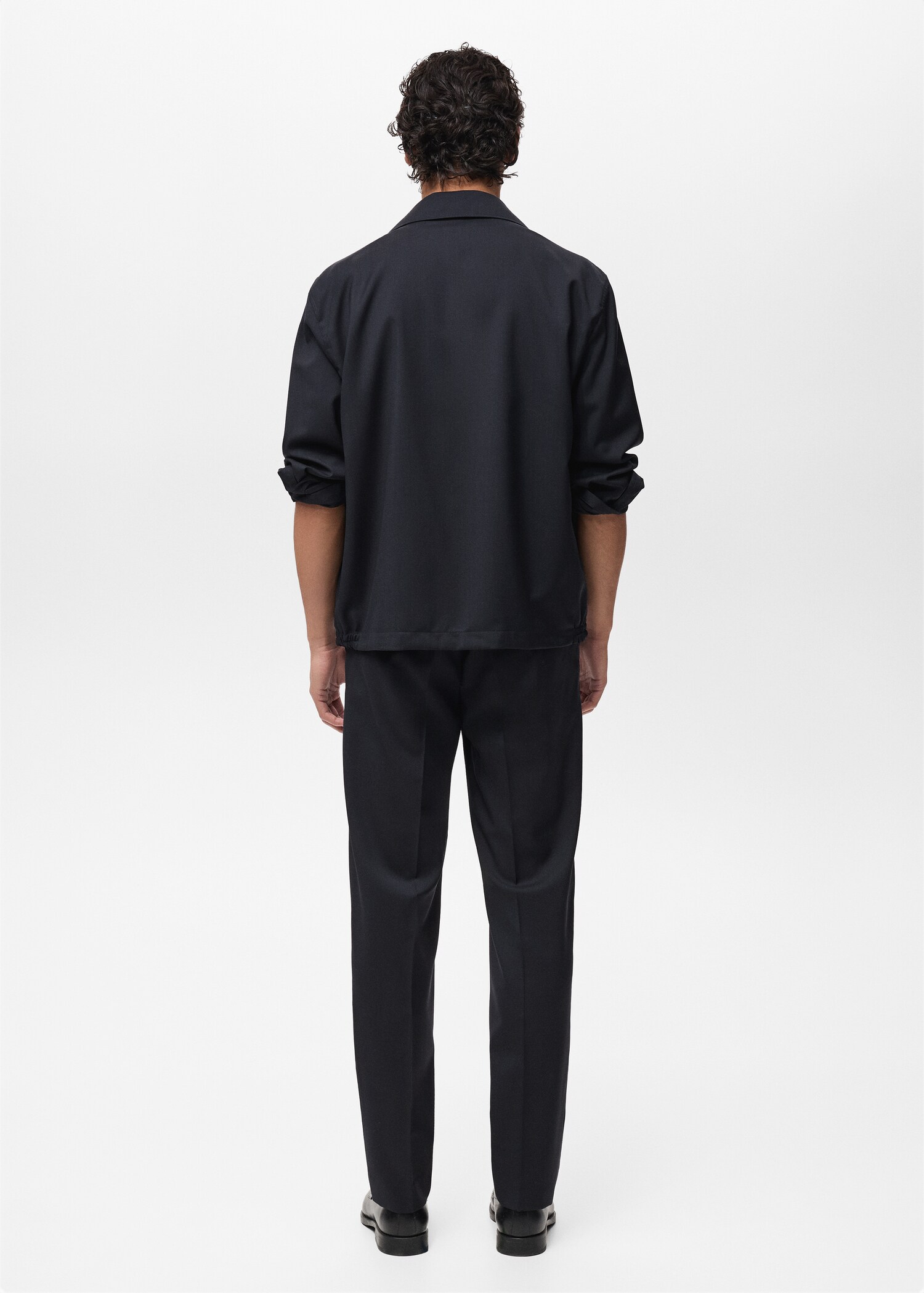 Jaqueta coll camiser llana freda - Revers de l'article