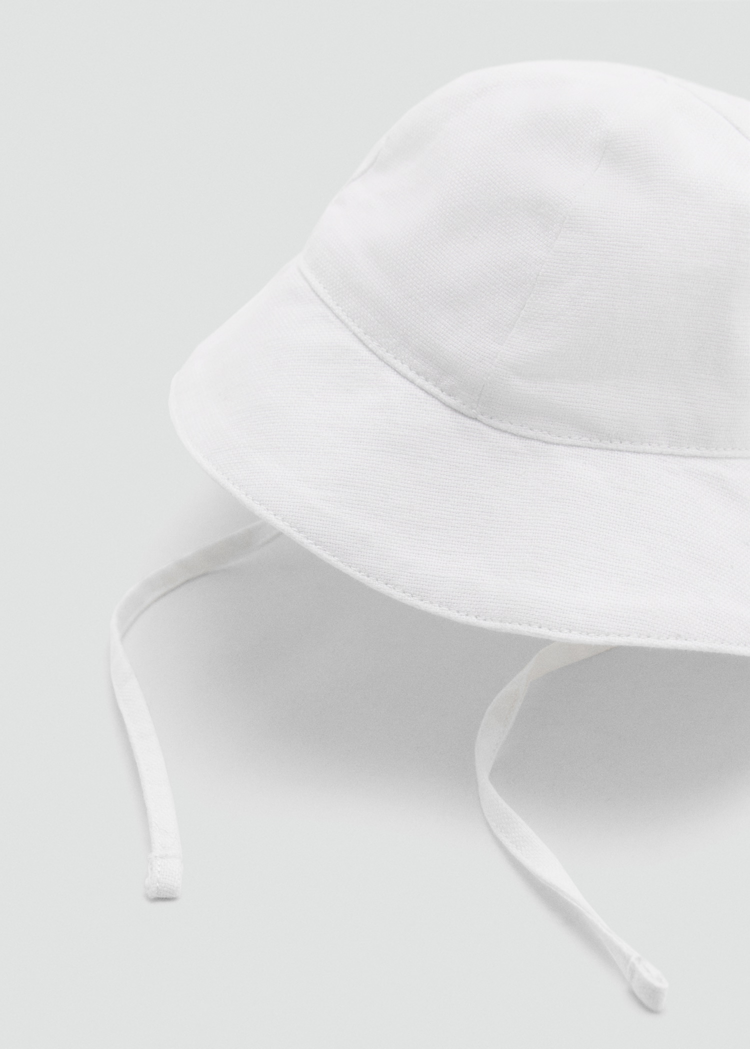 Cotton linen hat - Medium plane