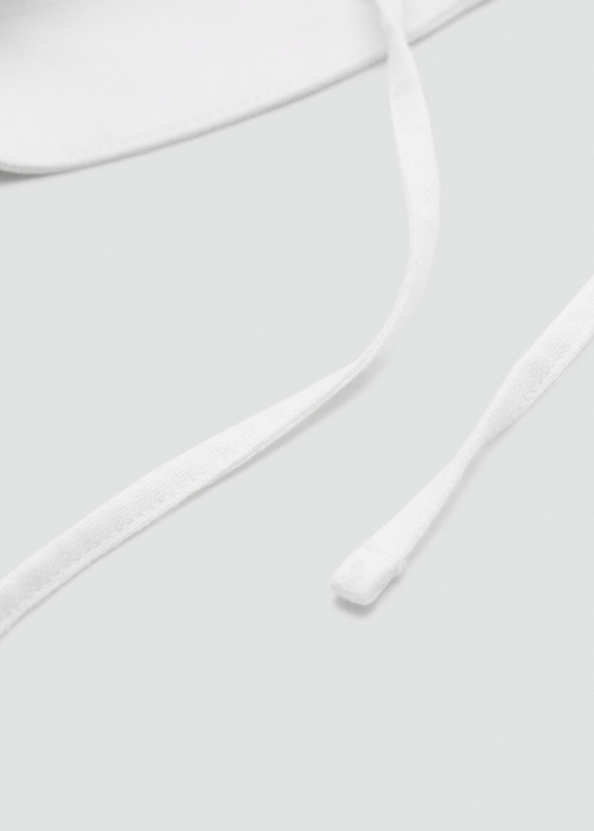 Cotton linen hat - Details of the article 1, Off White. Ref: 87097901-00.