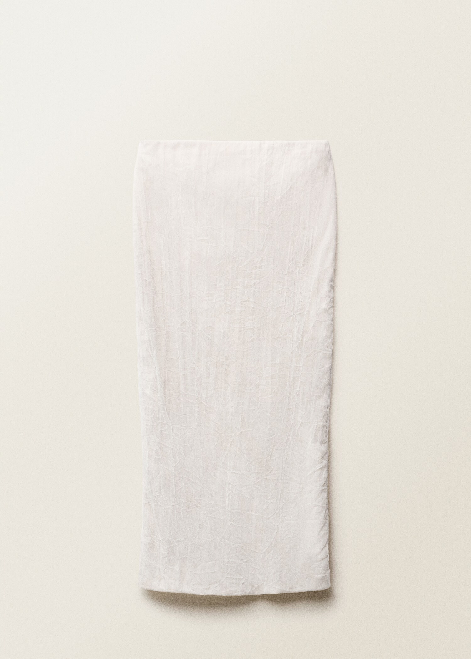 Straight-fit tulle skirt - Article without model