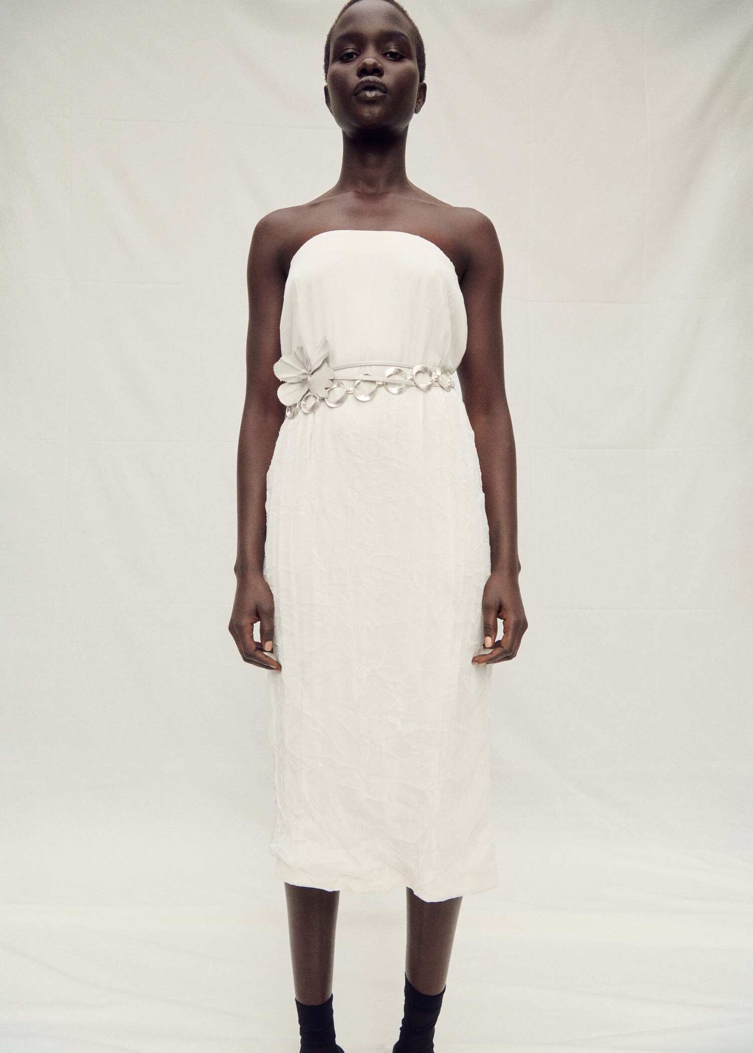 Straight-fit tulle skirt - Details of the article 6