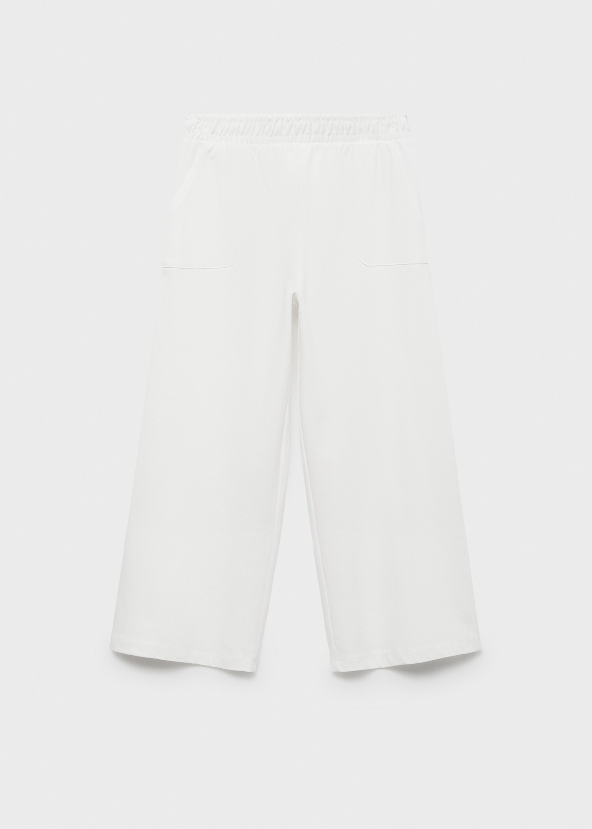 Elastic waist trousers - Article without model, Off White. Ref: 87098263-00.