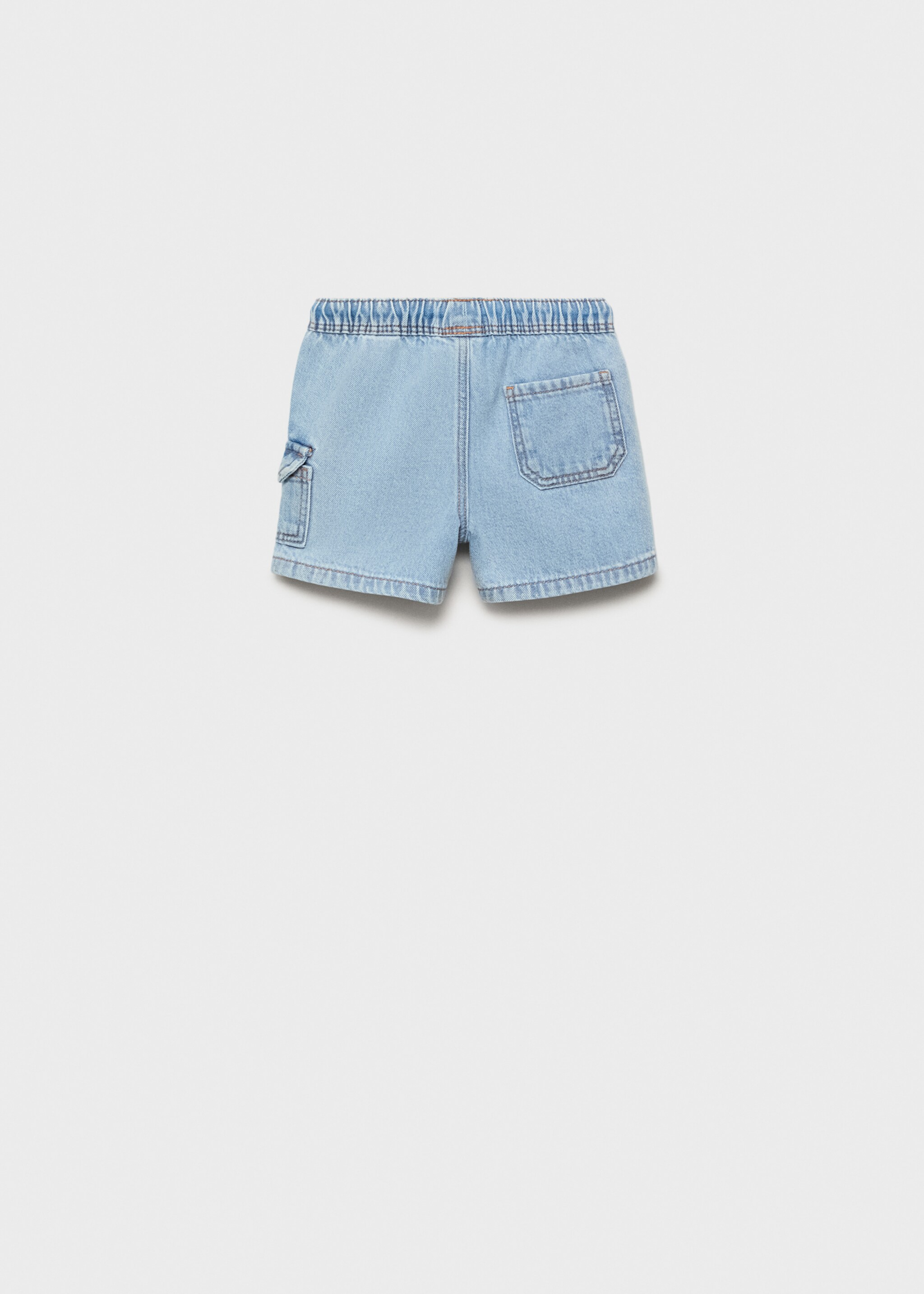 Denim cargo shorts - Reverse of the article, Medium Blue. Ref: 87098266-00.
