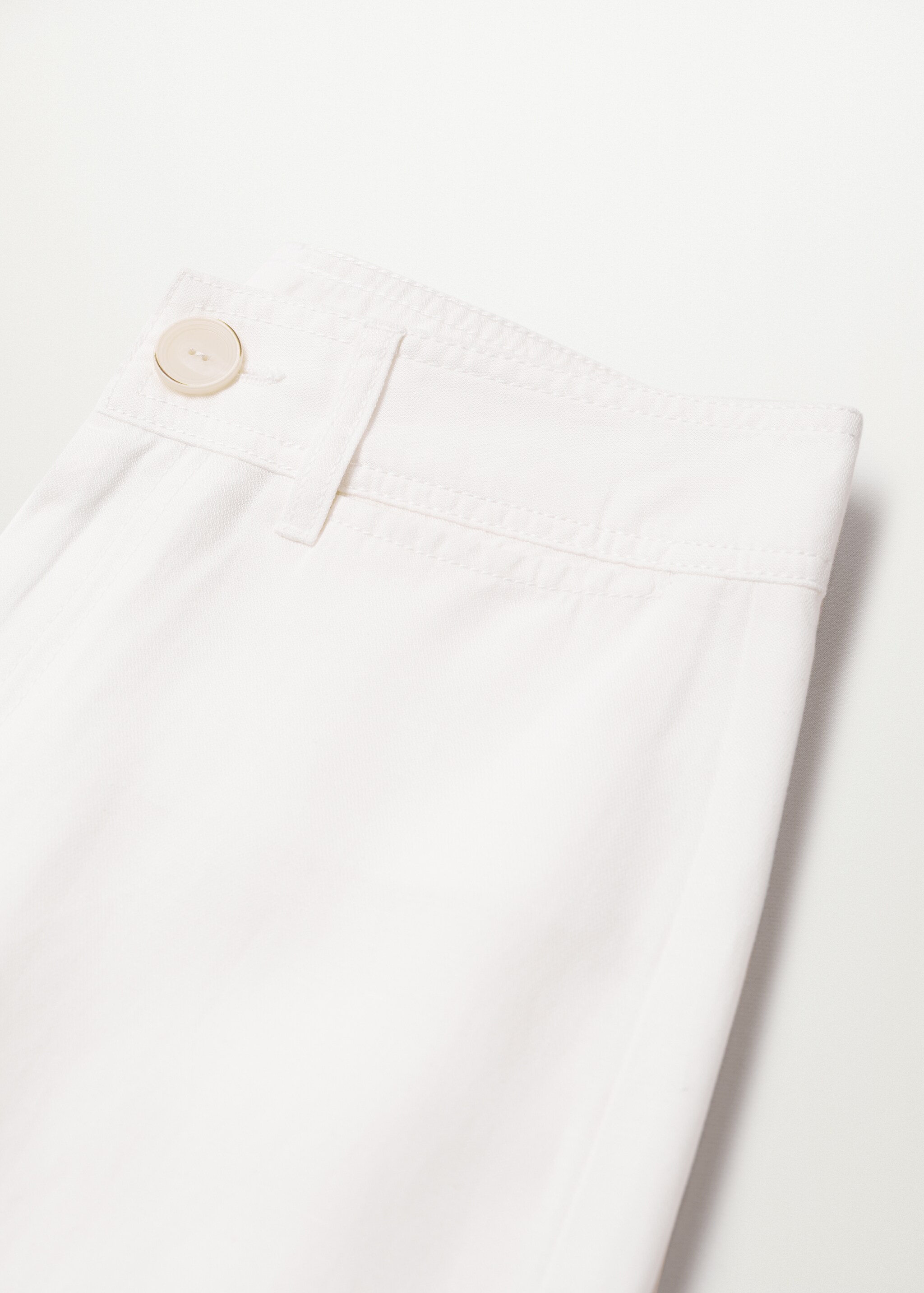 Pantalón culotte algodón lino - Detalle del artículo 8