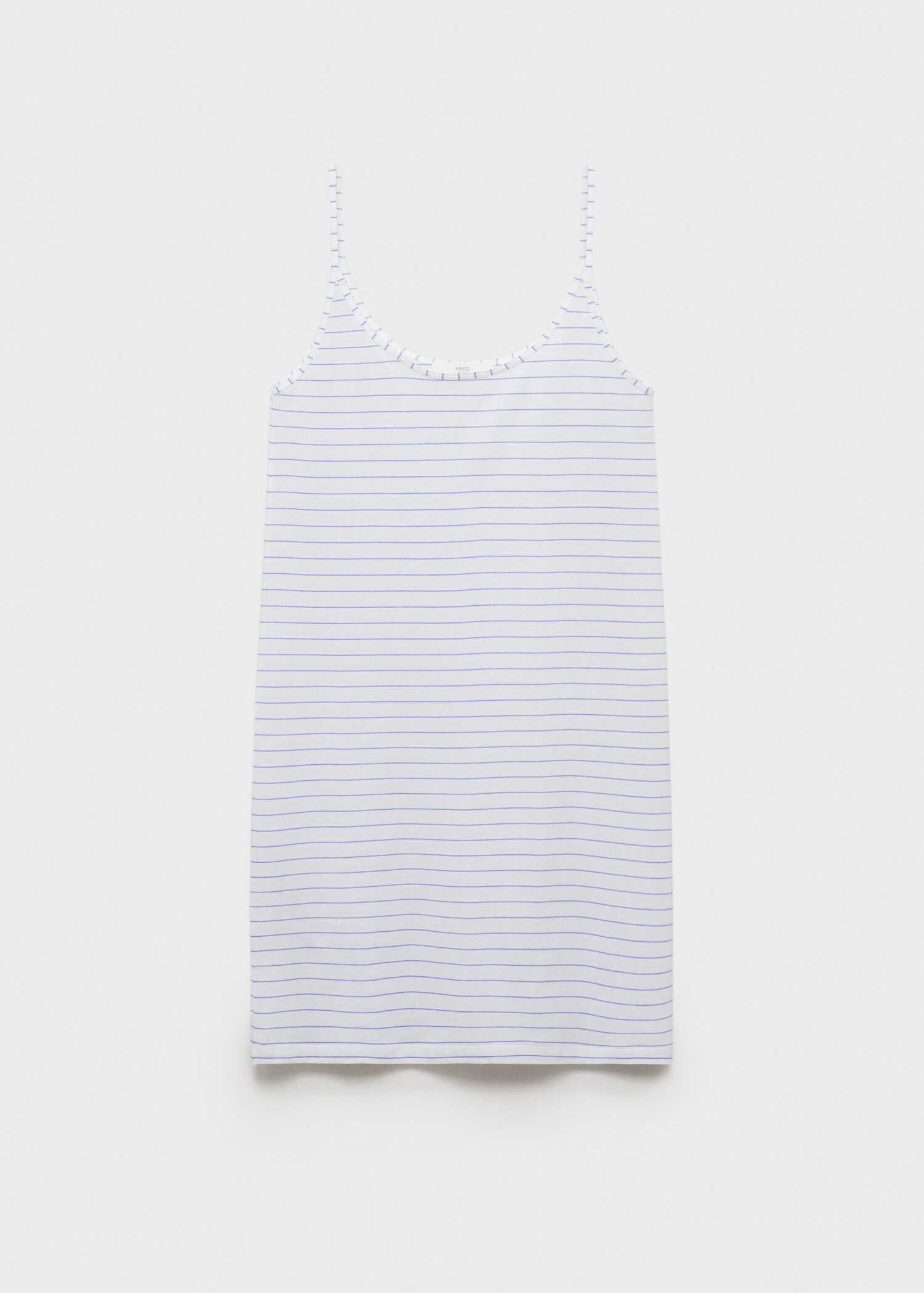 Striped cotton nightdress - Article without model