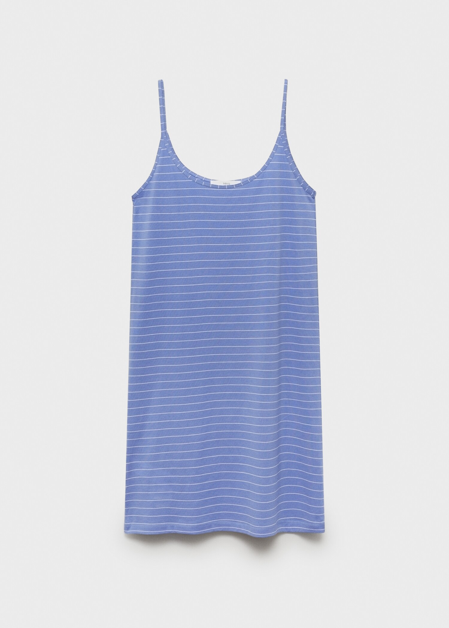 Striped cotton nightdress - Article without model