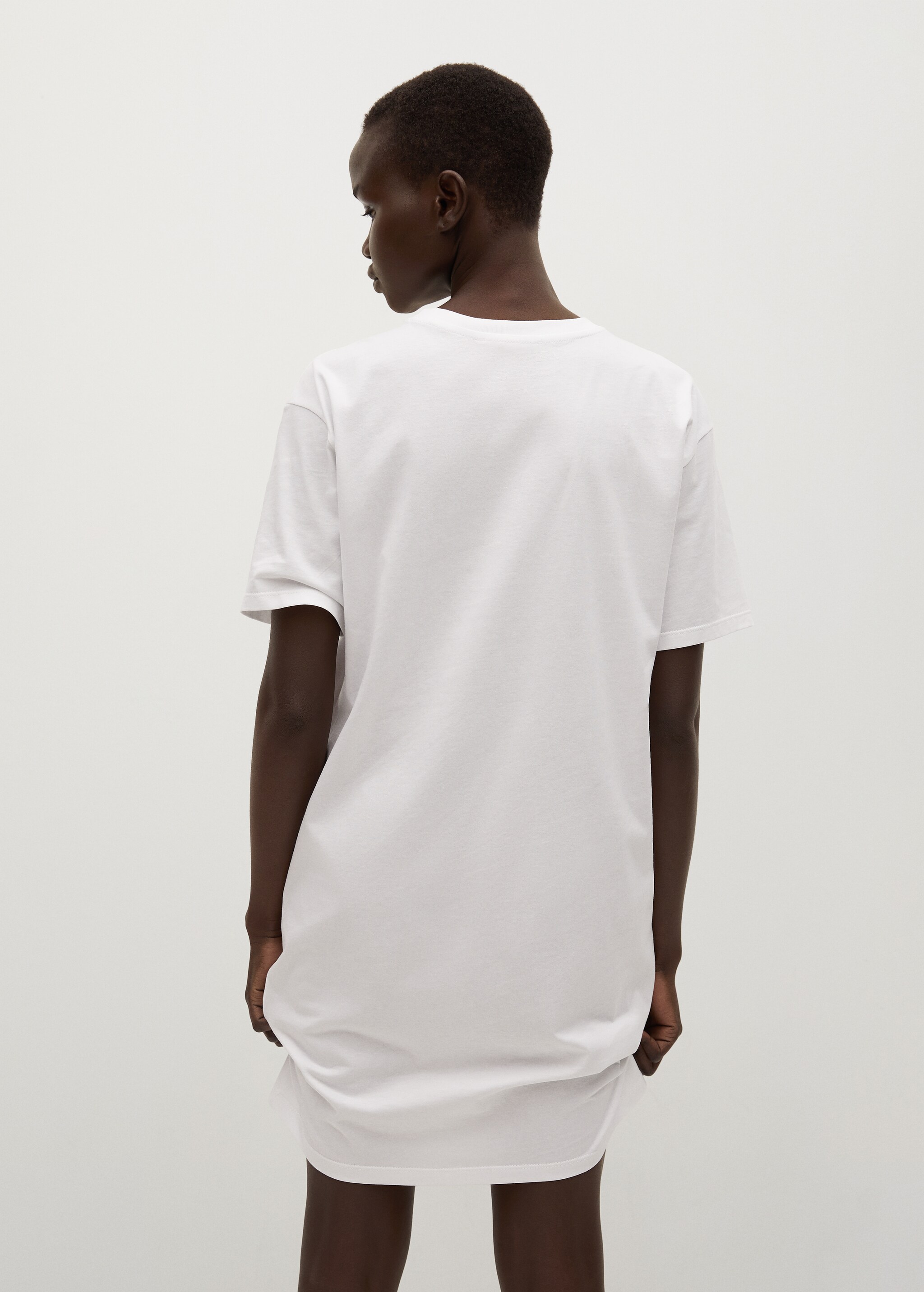 Organic cotton dress - Reverse of the article