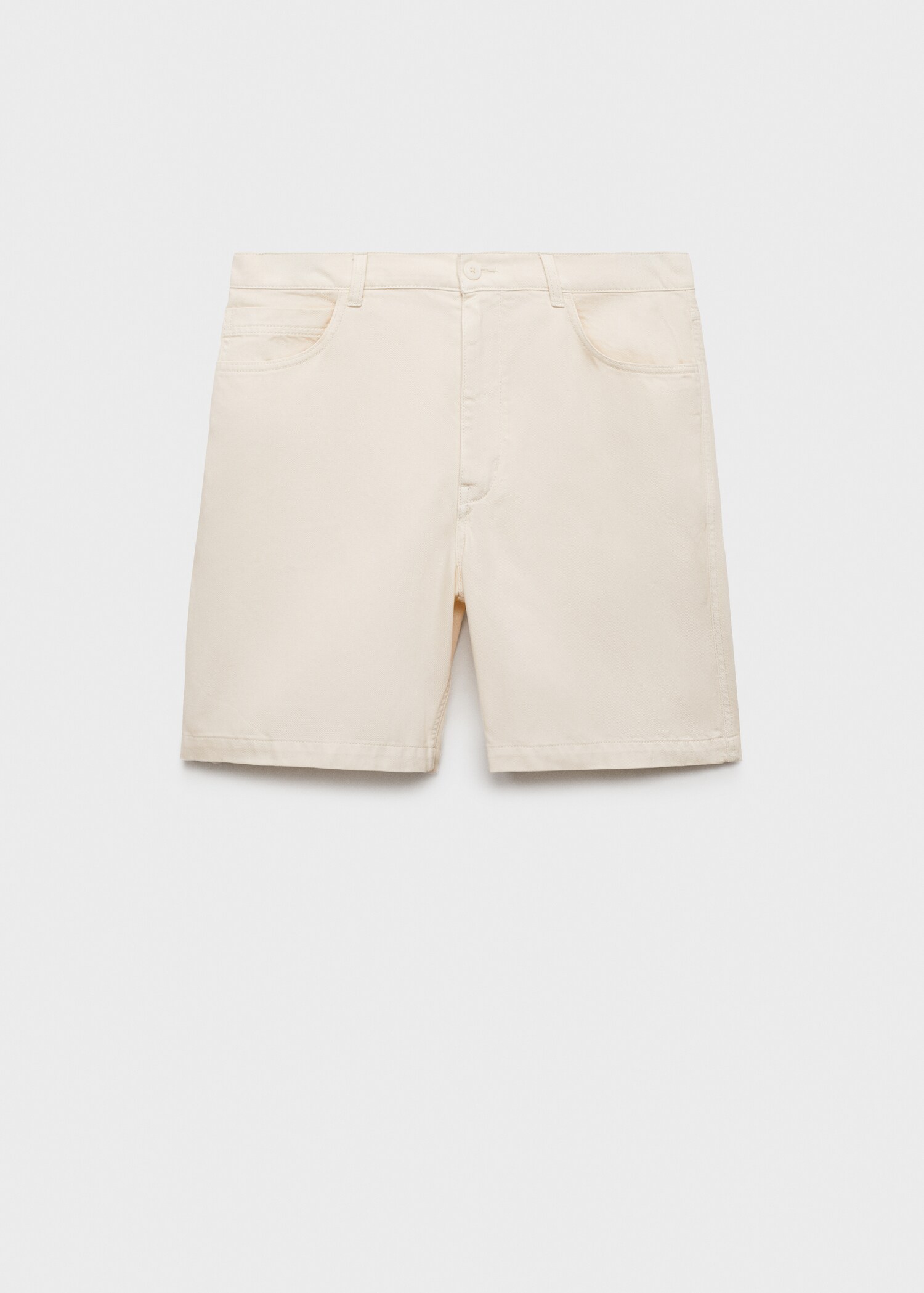 Cotton lyocell bermuda shorts - Article without model