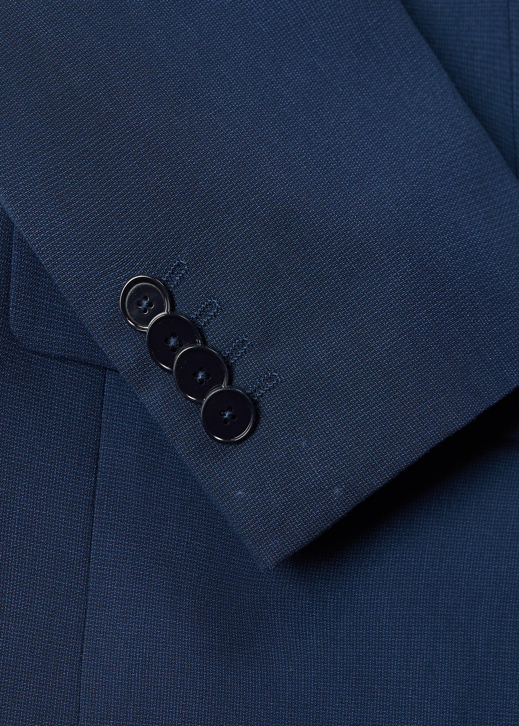 Sako slim fit s mikro strukturou - Detail zboží 7