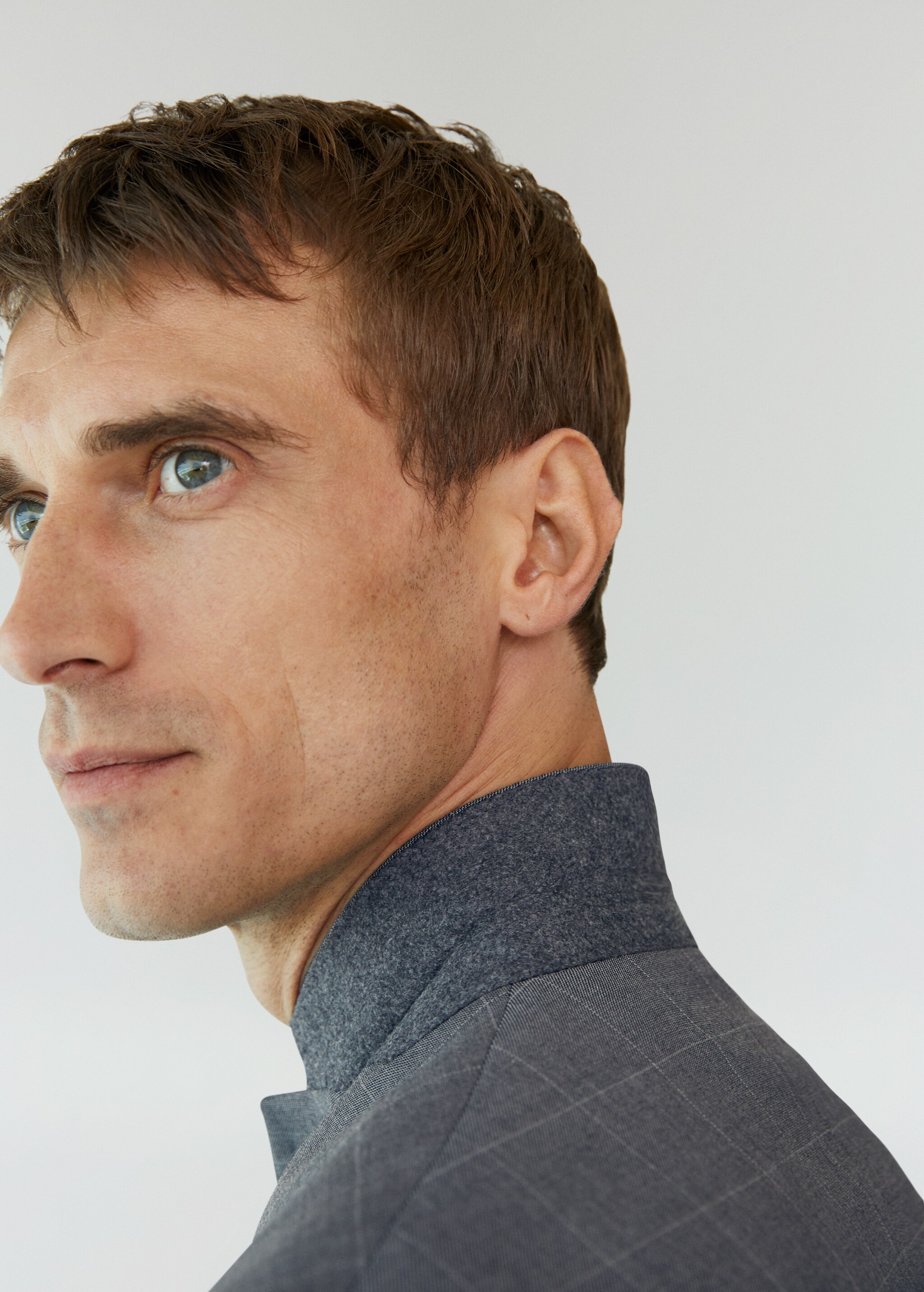 Americana traje super slim fit cuadros - Detalle del artículo 1