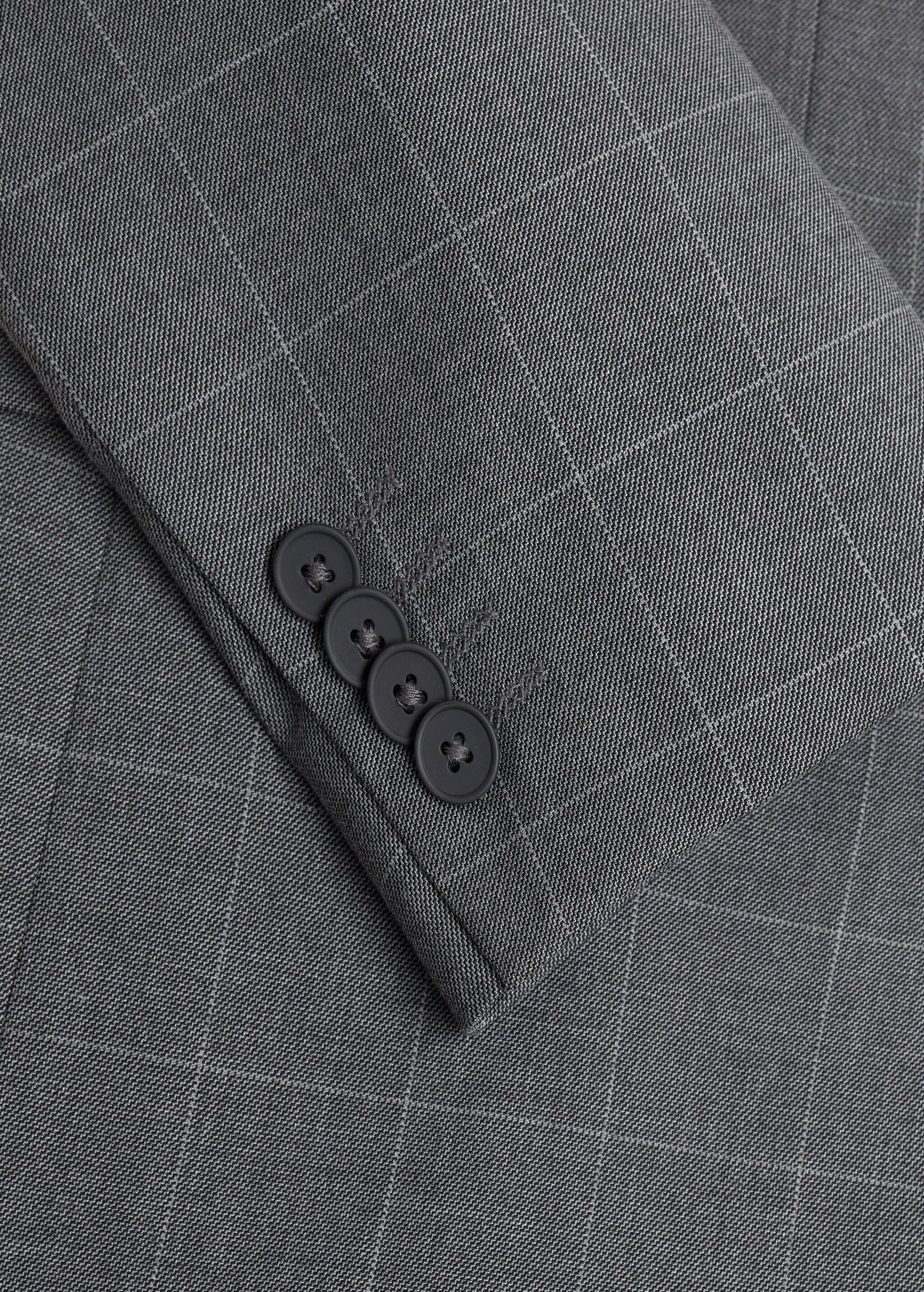 Americana traje super slim fit cuadros - Detalle del artículo 7