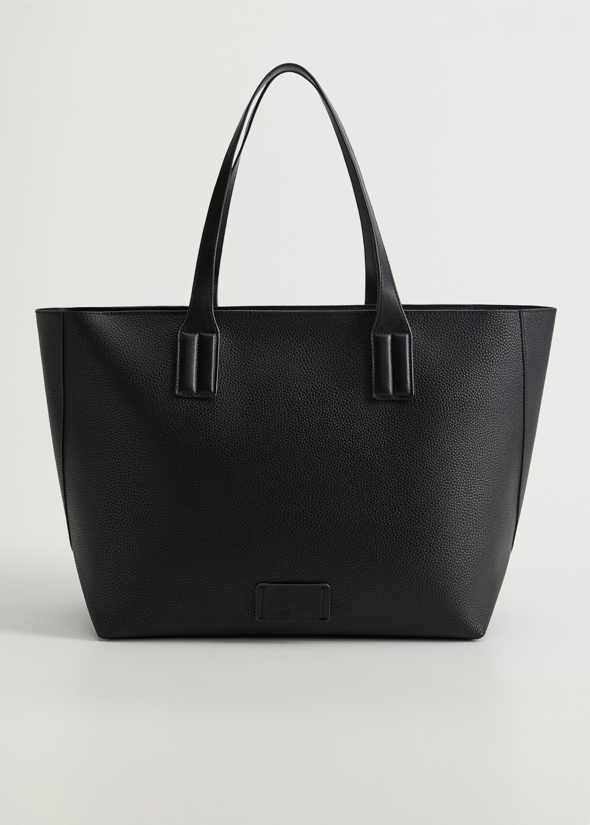 Bolso shopper efecto abatanado - Artículo sin modelo