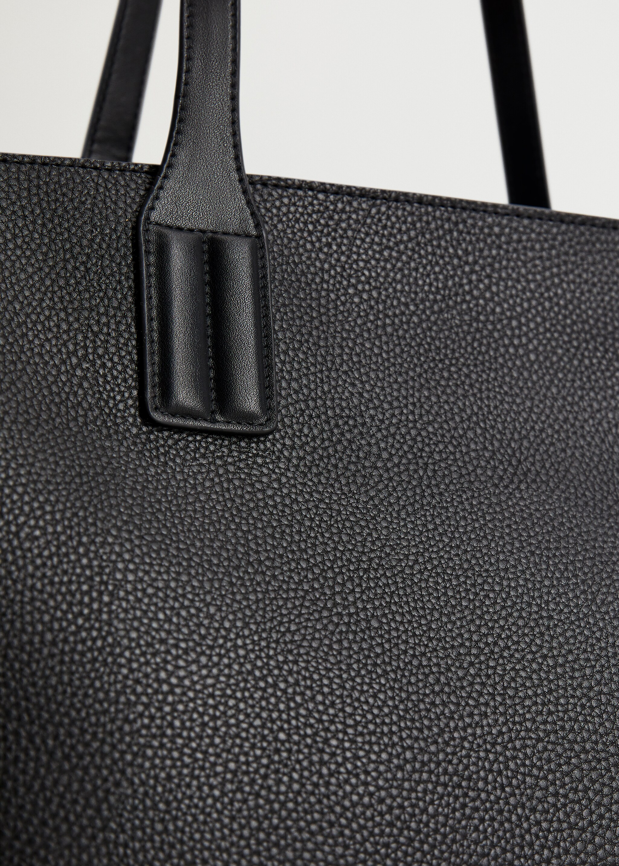 Bolso shopper efecto abatanado - Detalle del artículo 3