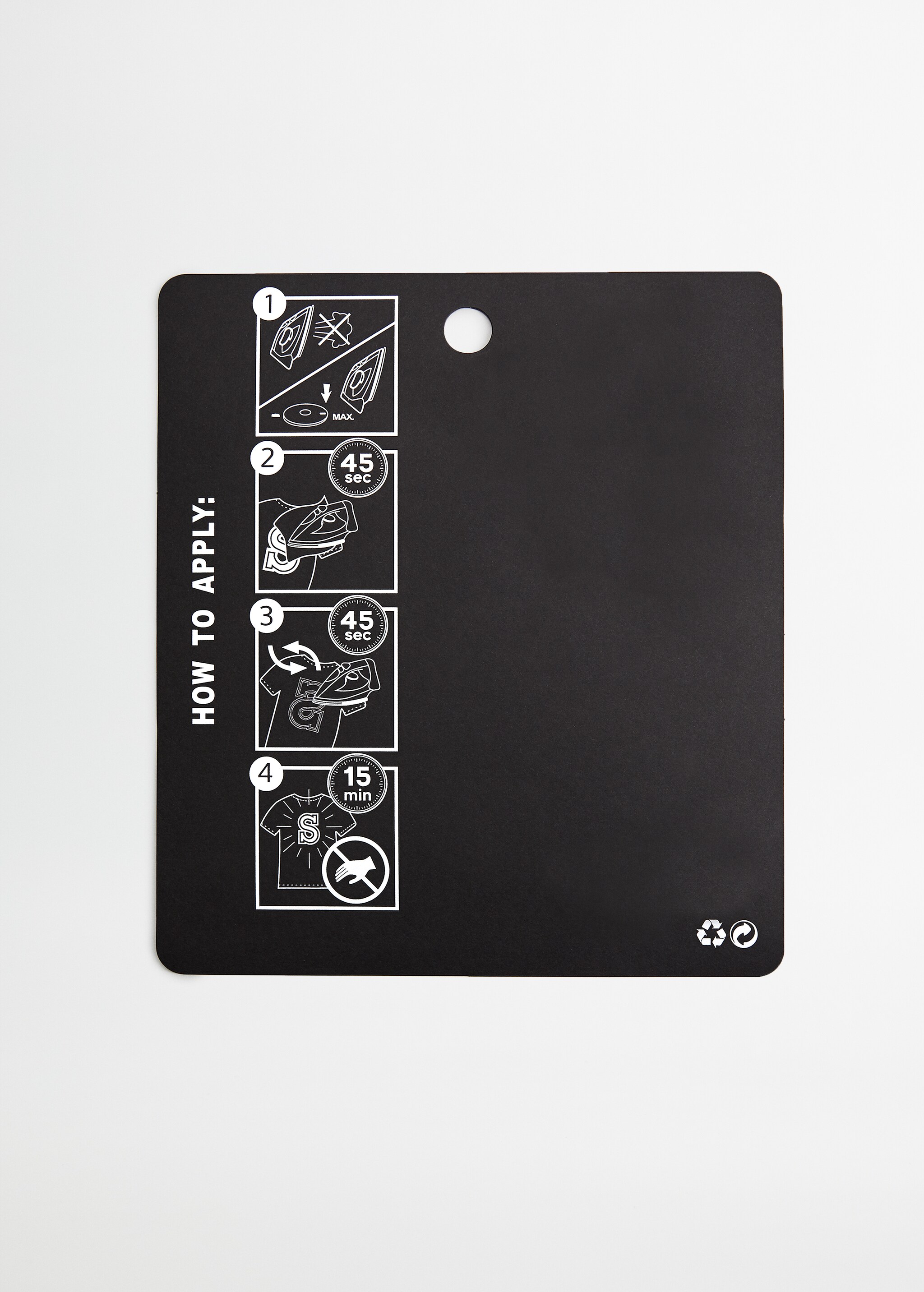 Medium number decorative patch - Details of the article 3