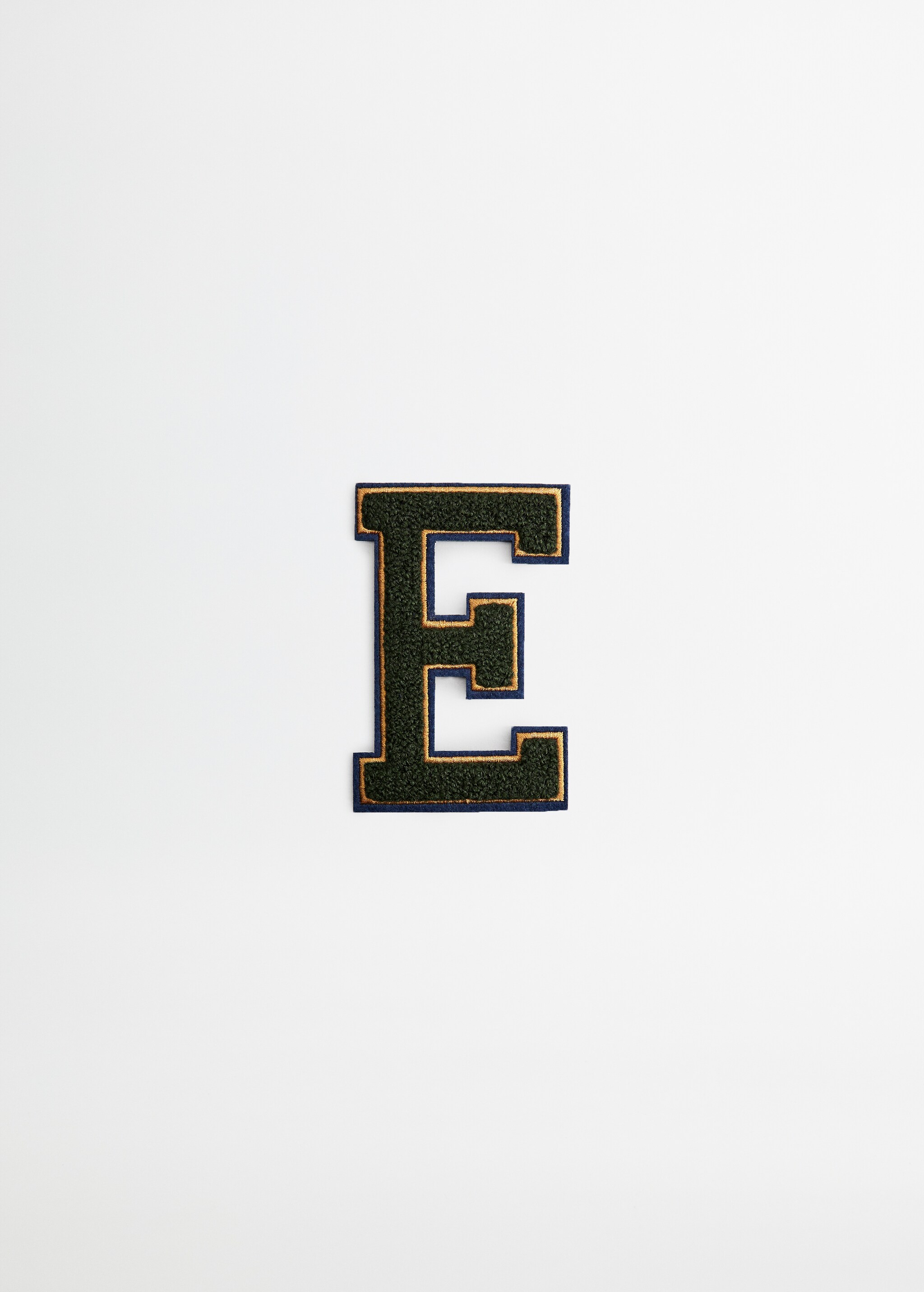 Medium letter decorative patch - Article without model