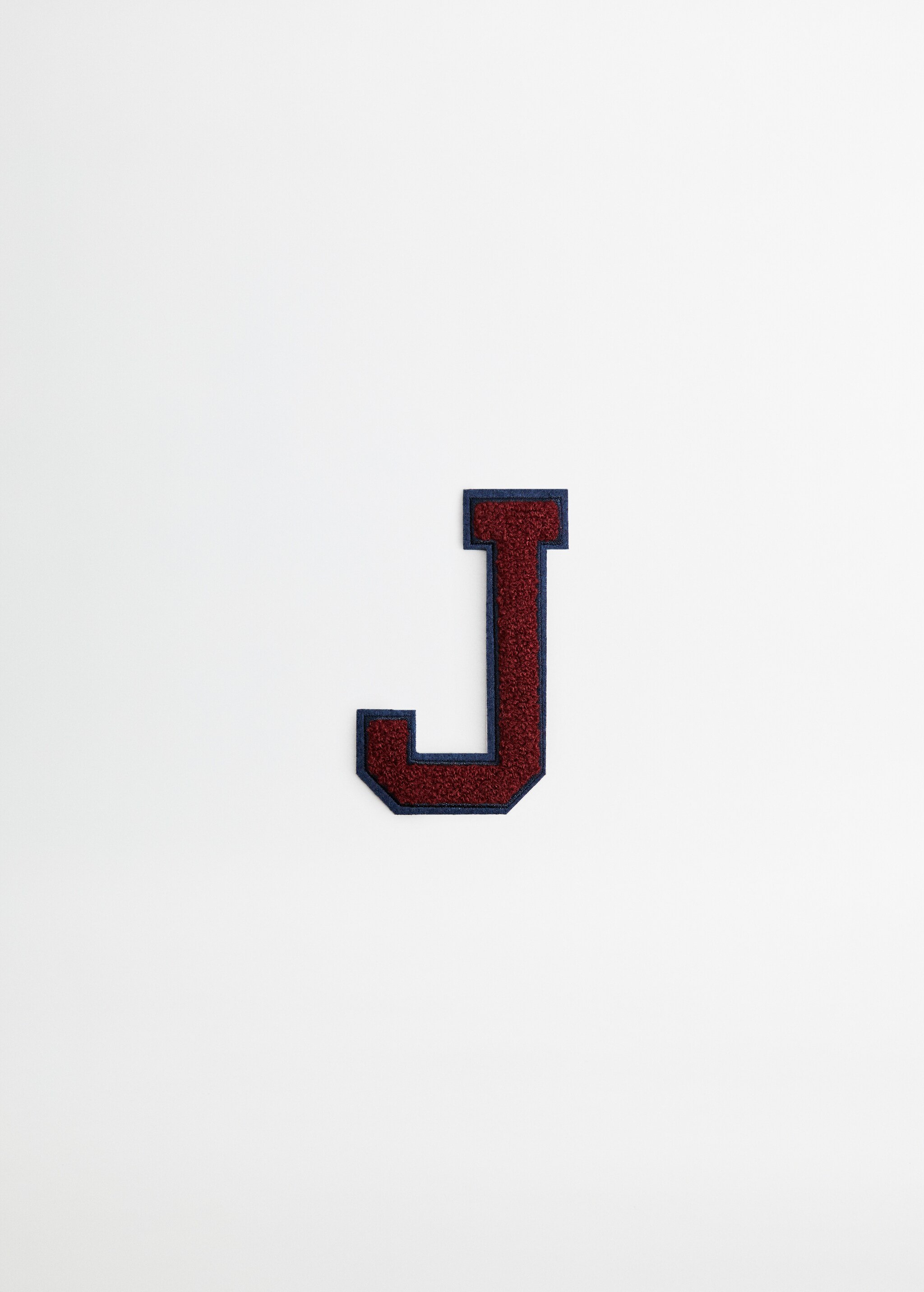 Medium letter decorative patch - Article without model