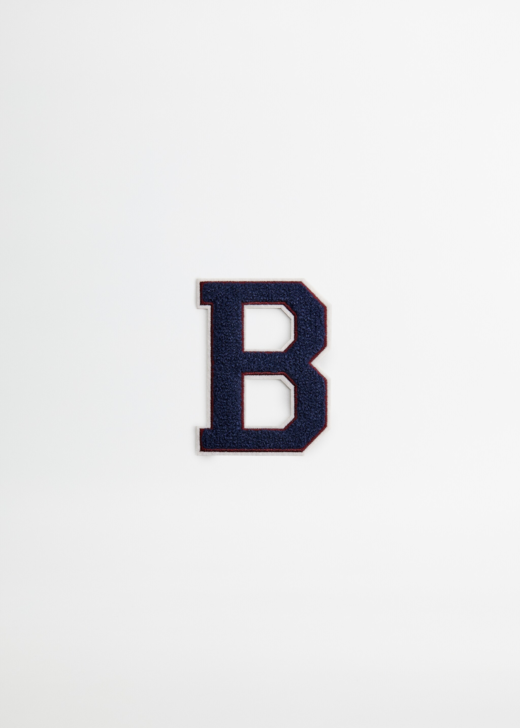 Medium letter decorative patch - Article without model