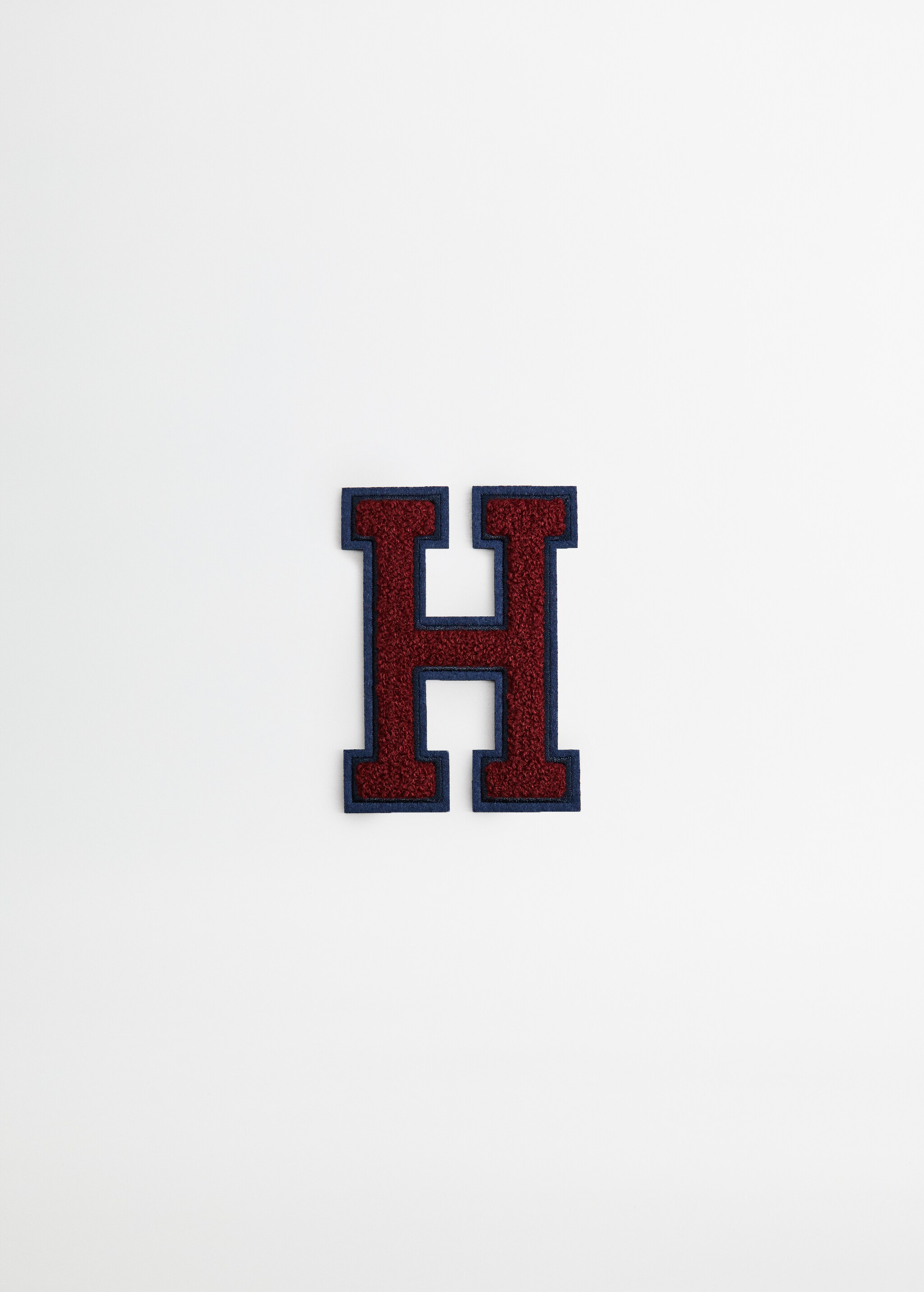 Medium letter decorative patch - Article without model