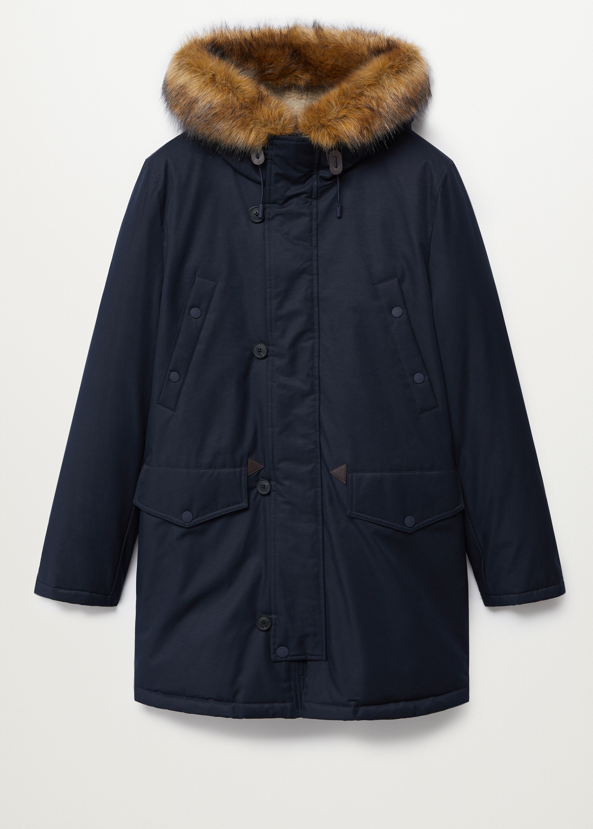 Parka impermeable capucha borreguito - Artículo sin modelo
