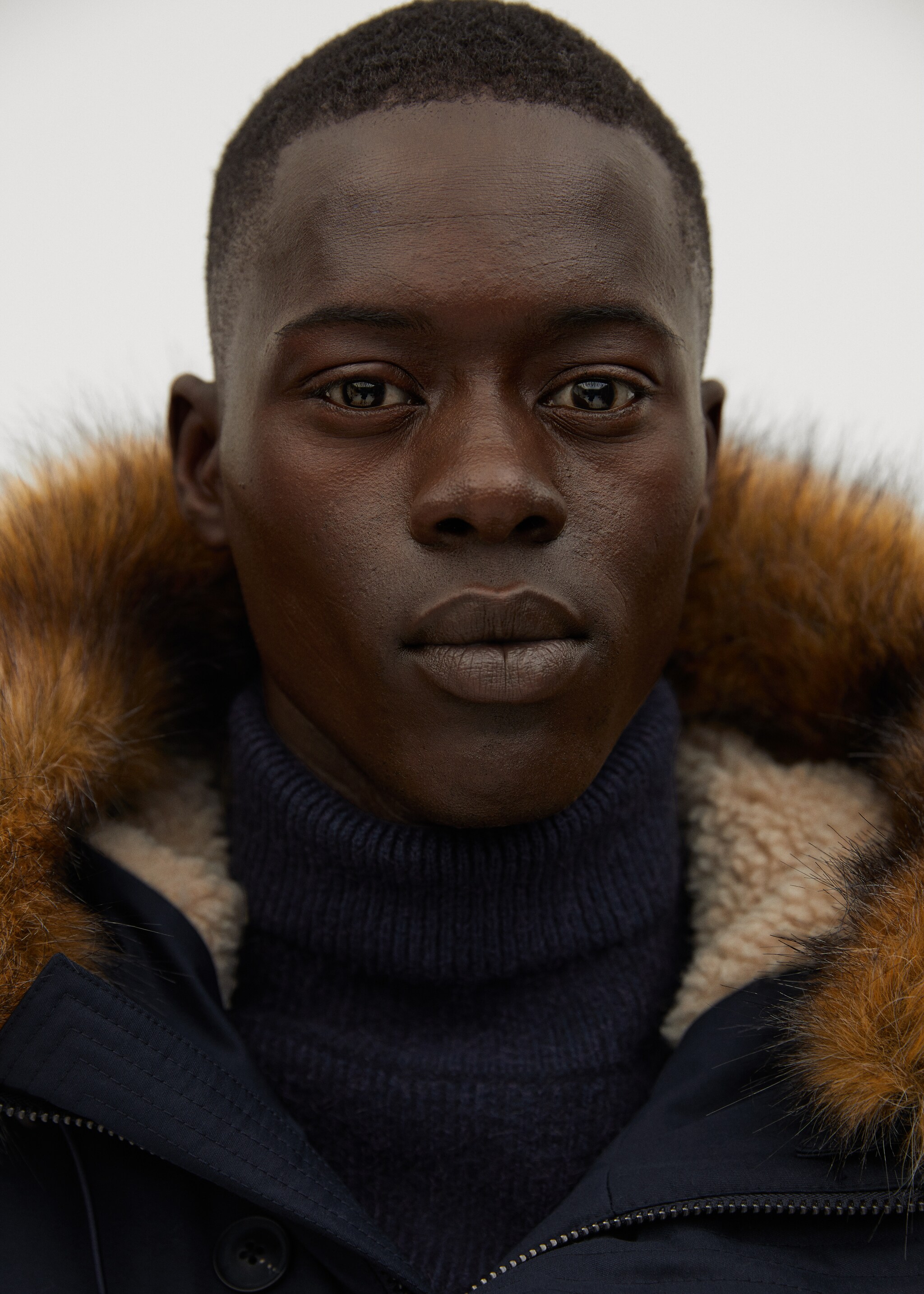 Parka impermeable capucha borreguito - Detalle del artículo 3