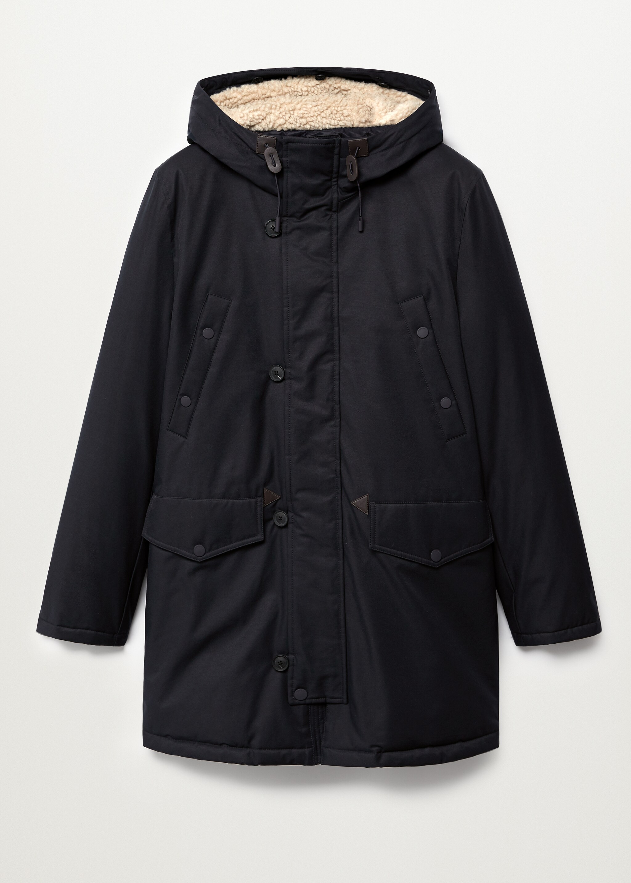 Parka impermeable capucha borreguito - Detalle del artículo 8