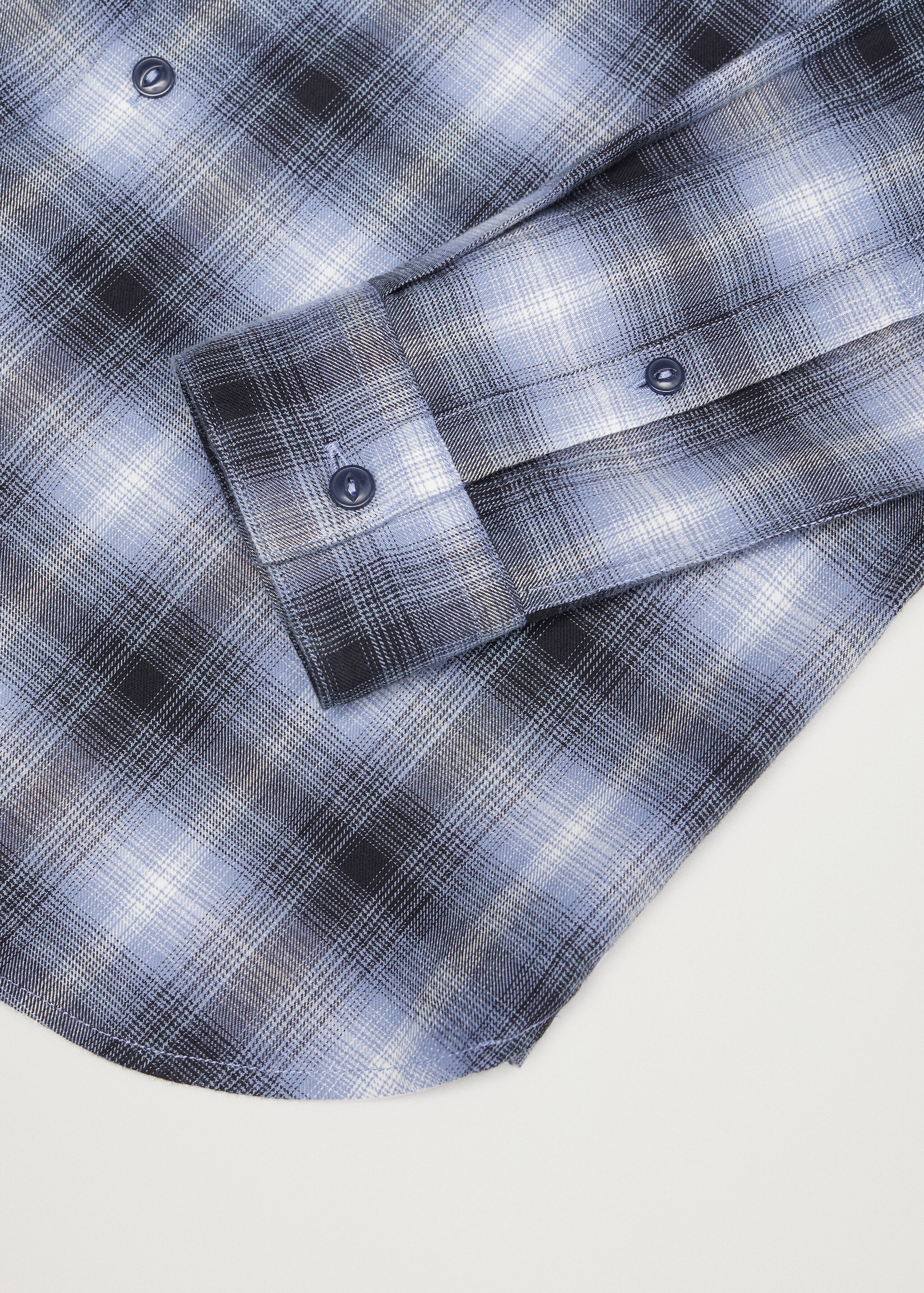 Košile regular fit flanelová kostkovaná - Detail zboží 7