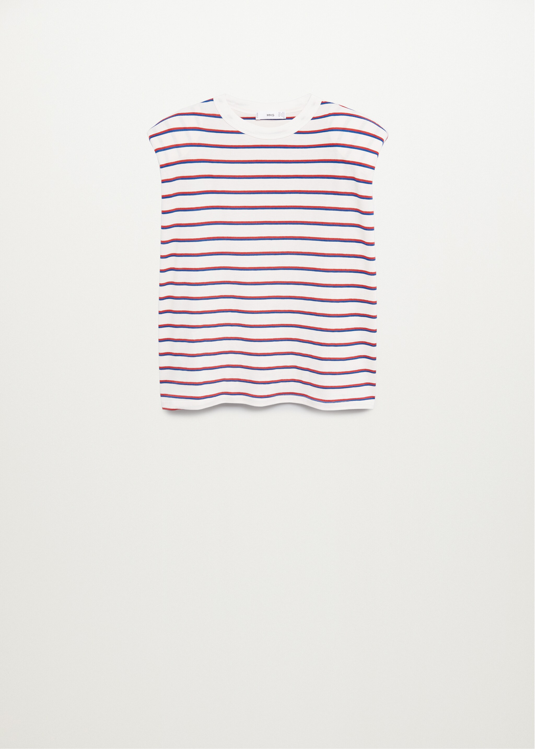 Camiseta rayas hombreras - Artículo sin modelo