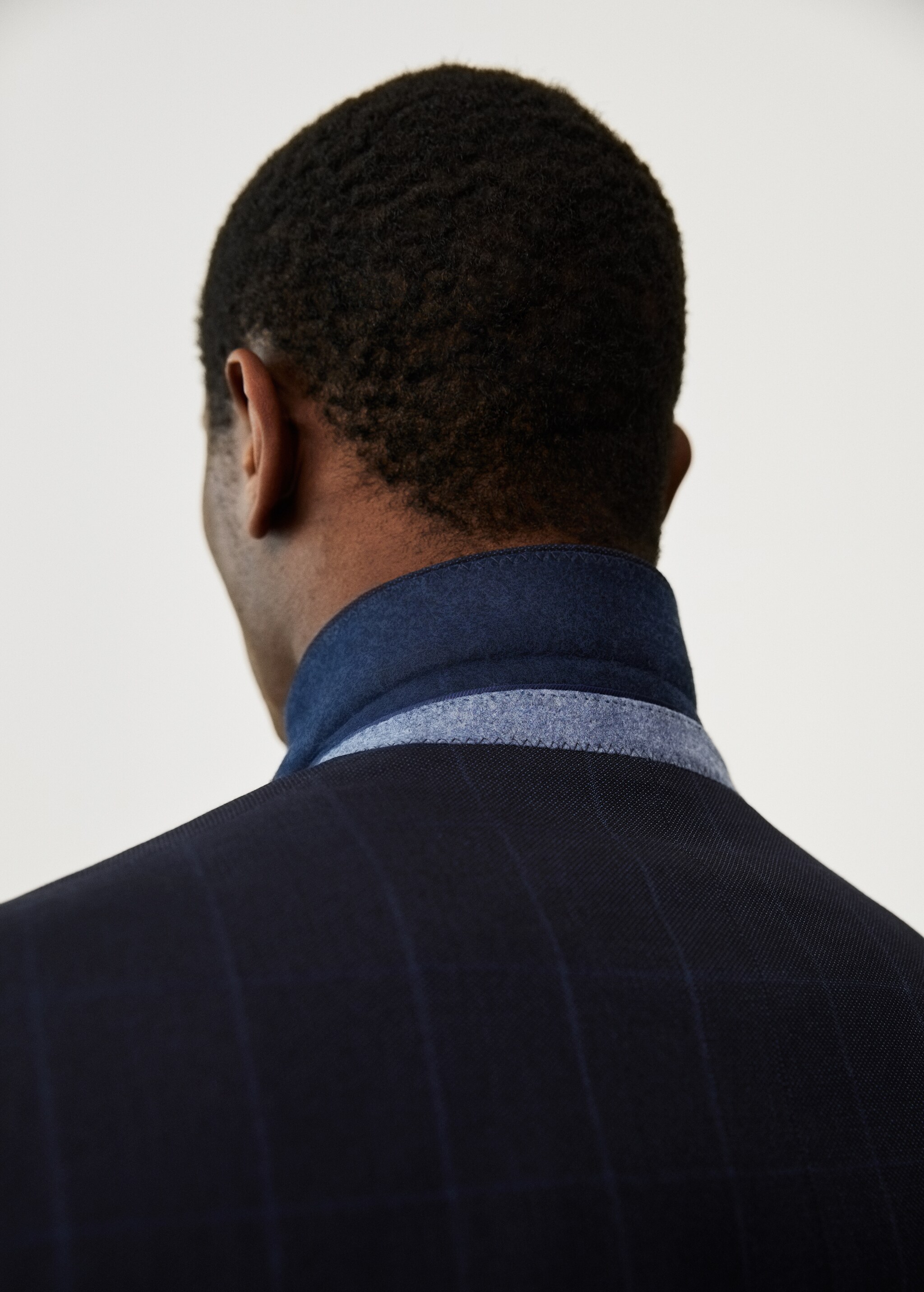 Oblekové sako slim fit s kostkou - Detail zboží 3