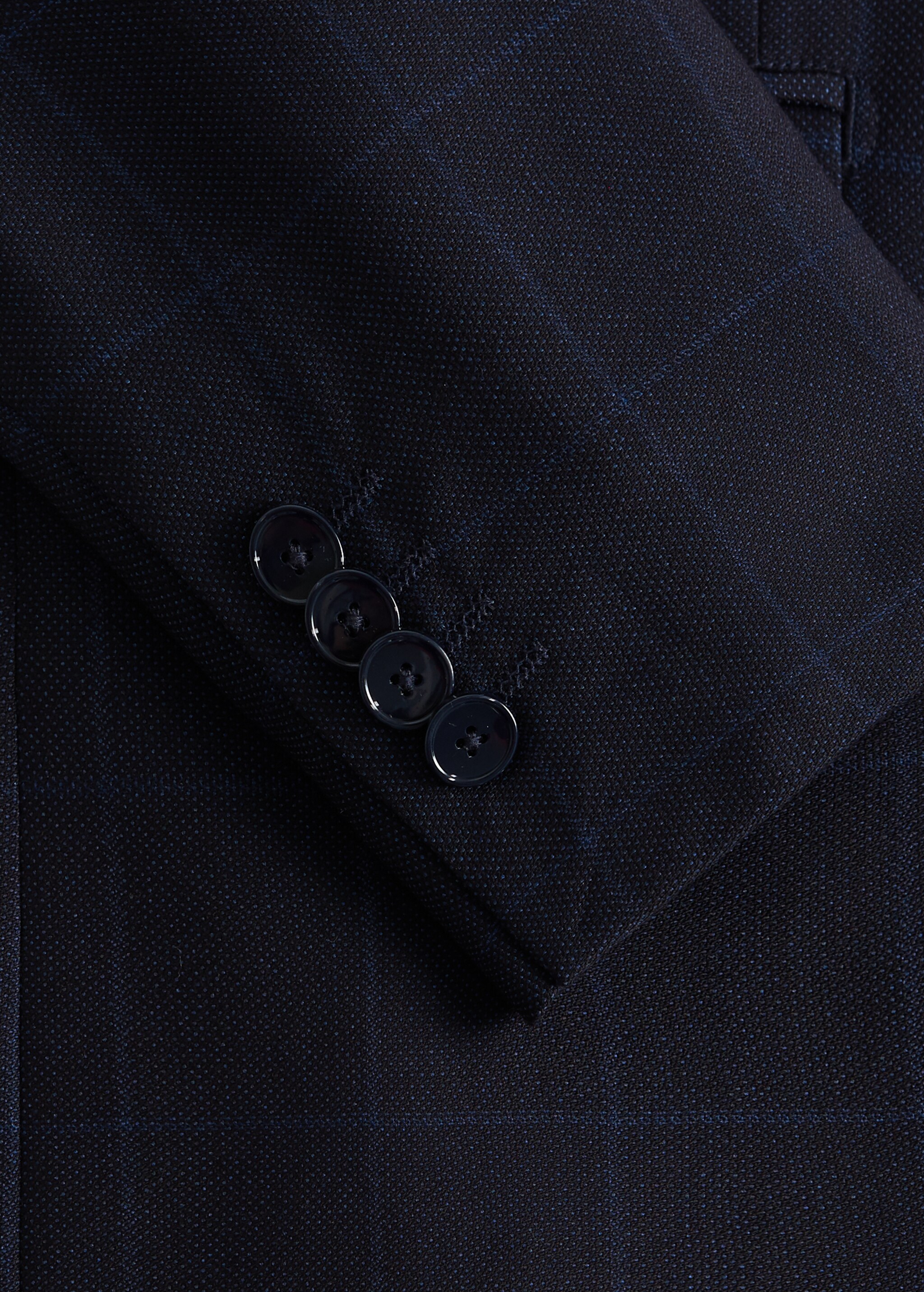 Oblekové sako slim fit s kostkou - Detail zboží 7